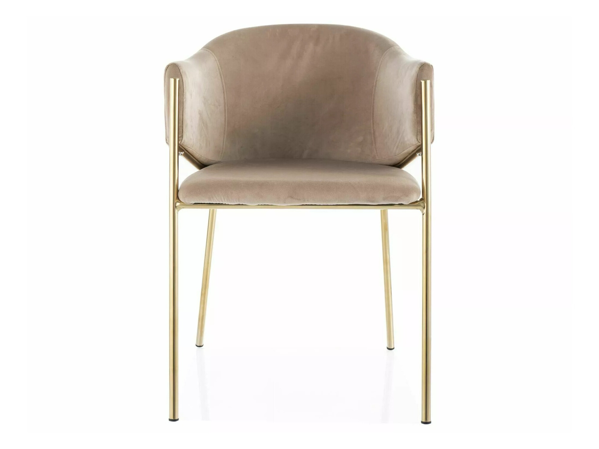 Silla Detroit 329 (Beige + Dorado)