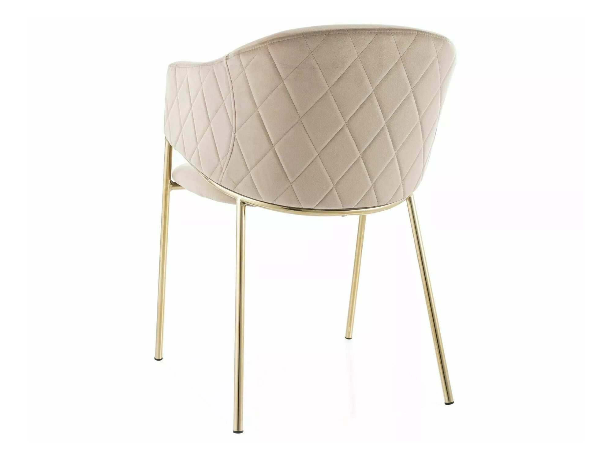 Silla Detroit 329 (Beige + Dorado)