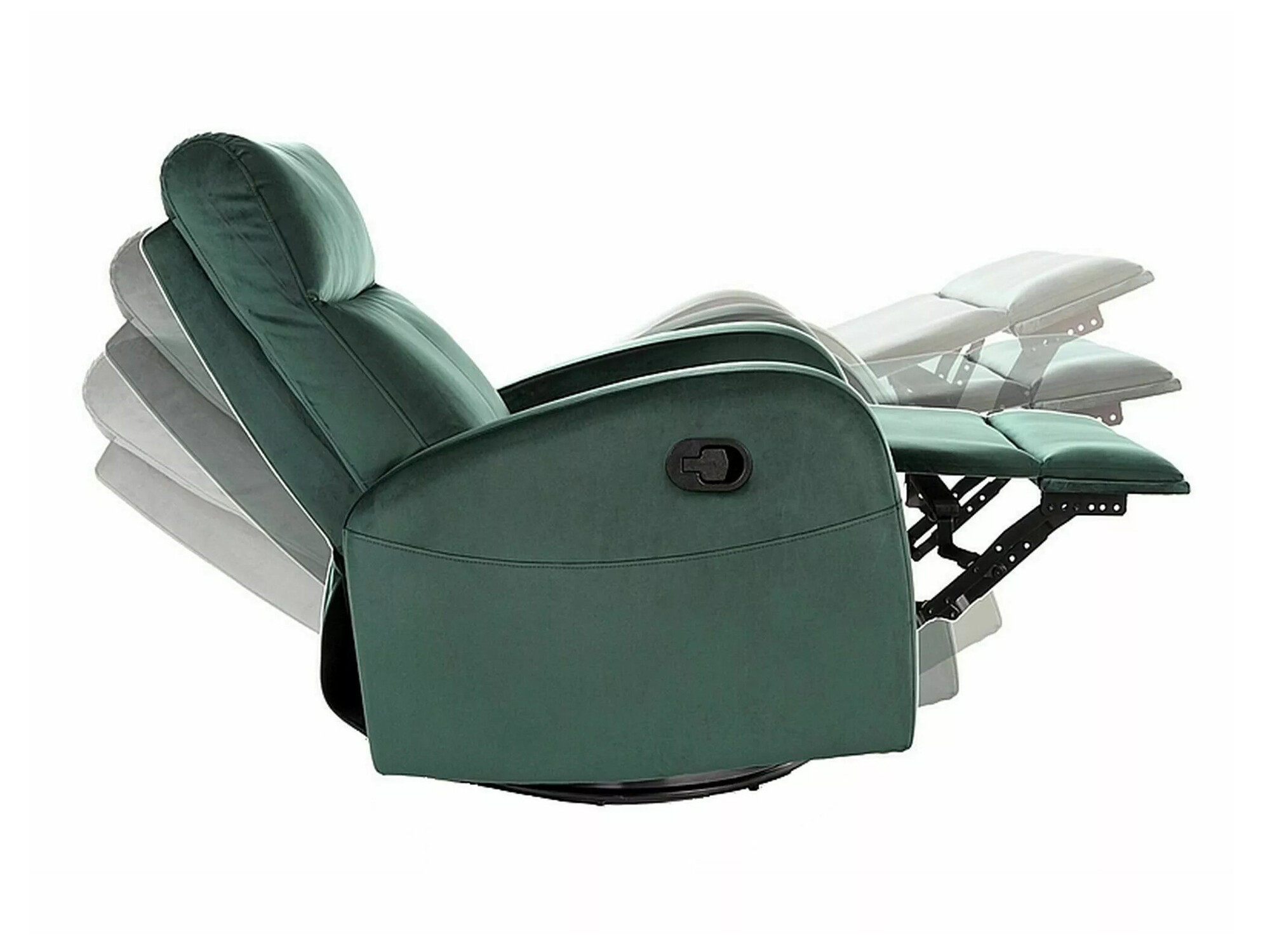 Sillón reclinable Detroit 333 (Verde)