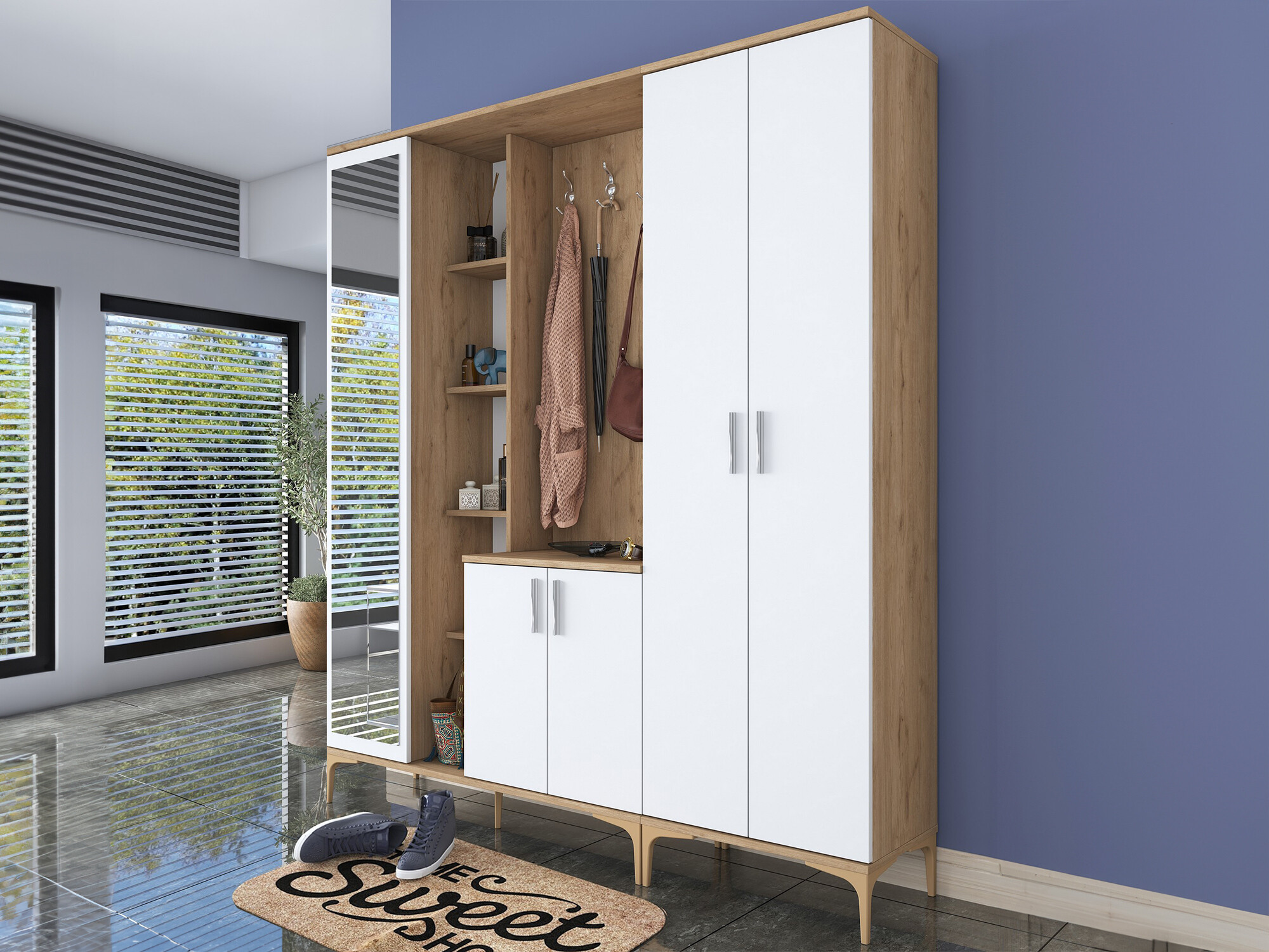 Conjunto para recibidor Catevara 108