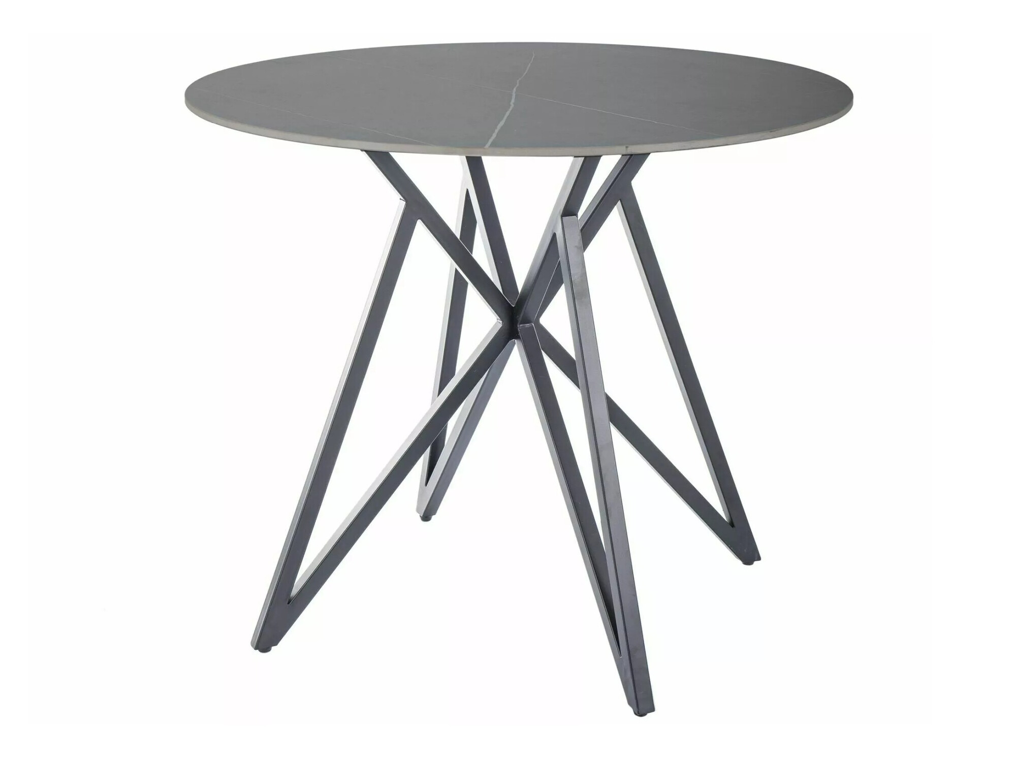 Mesa Detroit 339 (Gray mármol + Negro)