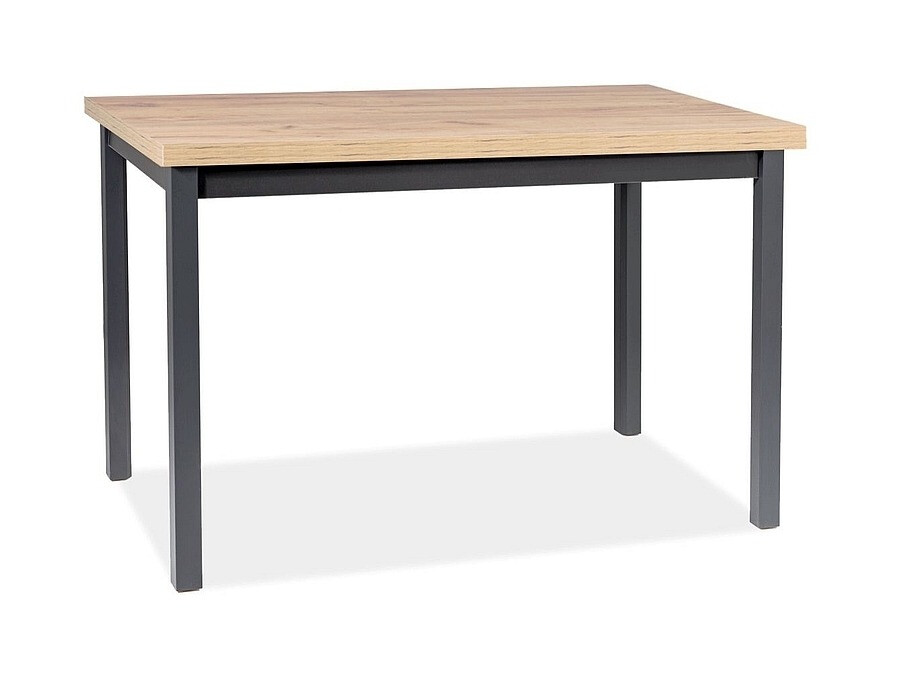 Mesa Detroit 345 (Roble Artisan + Negro)