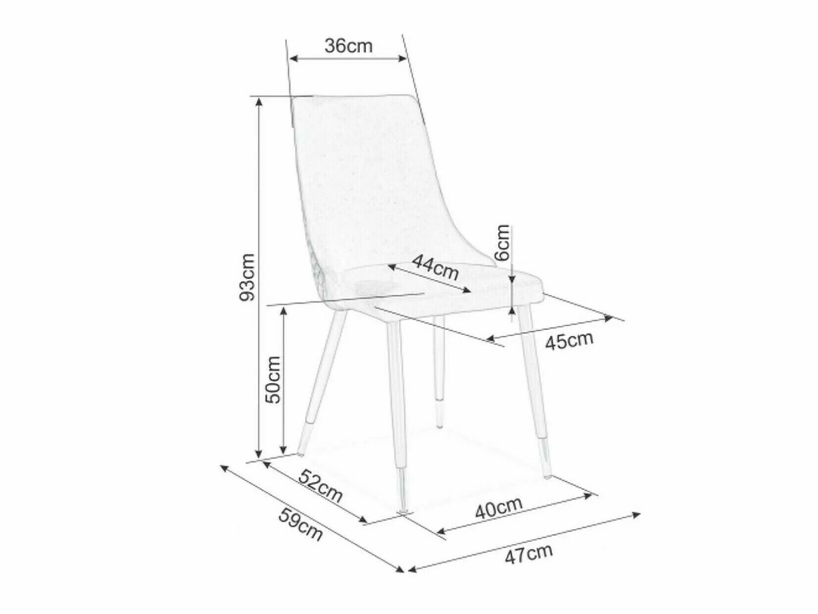 Silla Detroit 347 (Beige)