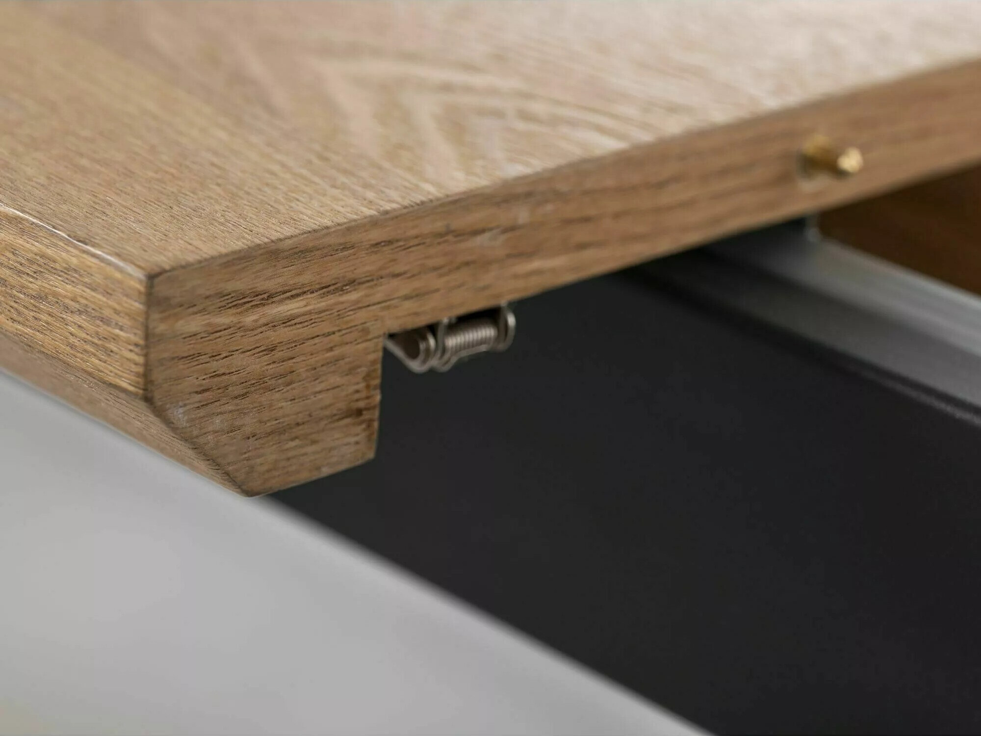 Mesa Detroit 374 (Roble + Negro)