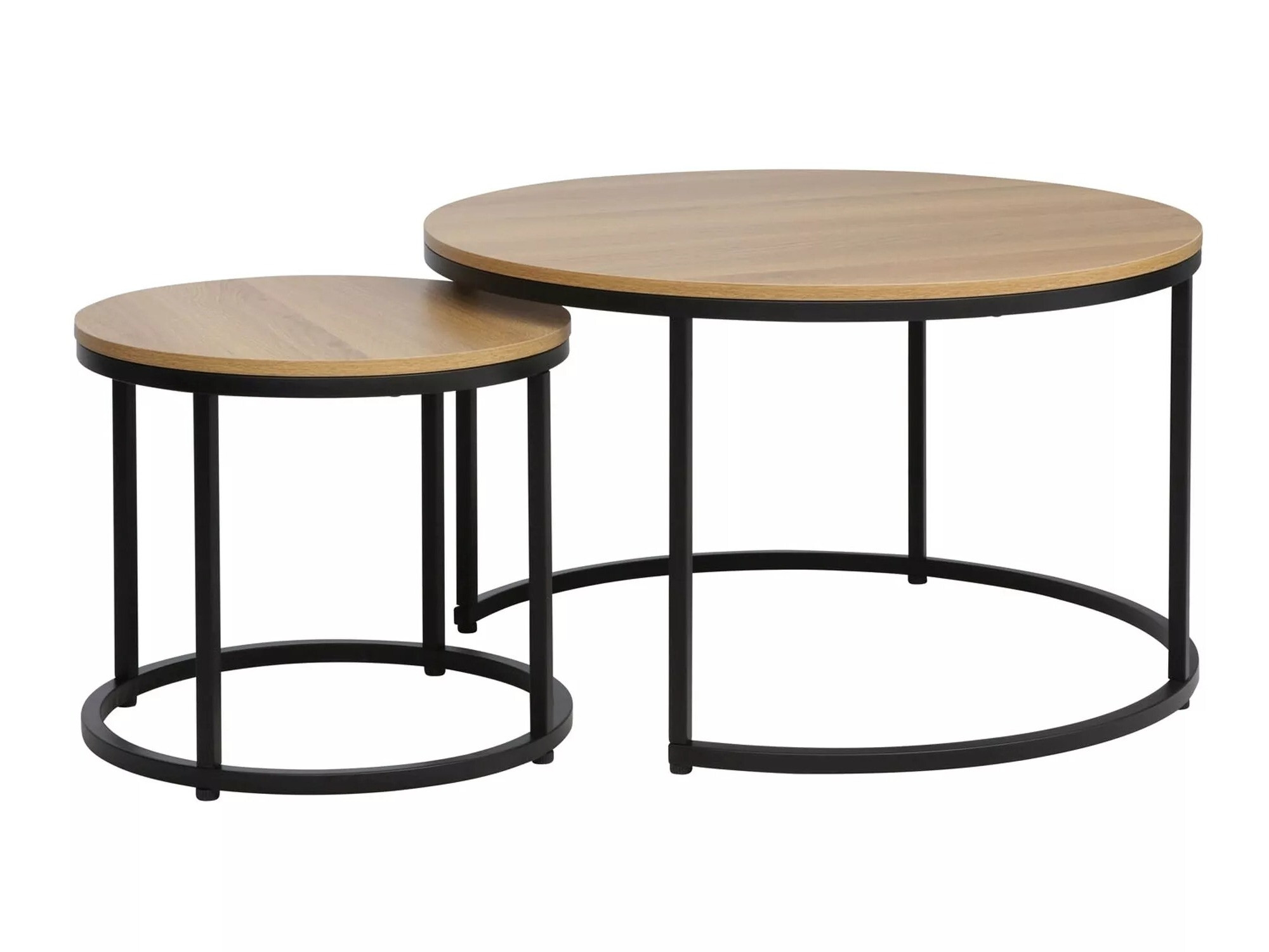 Conjunto mesa de centro Detroit 397 (Roble)