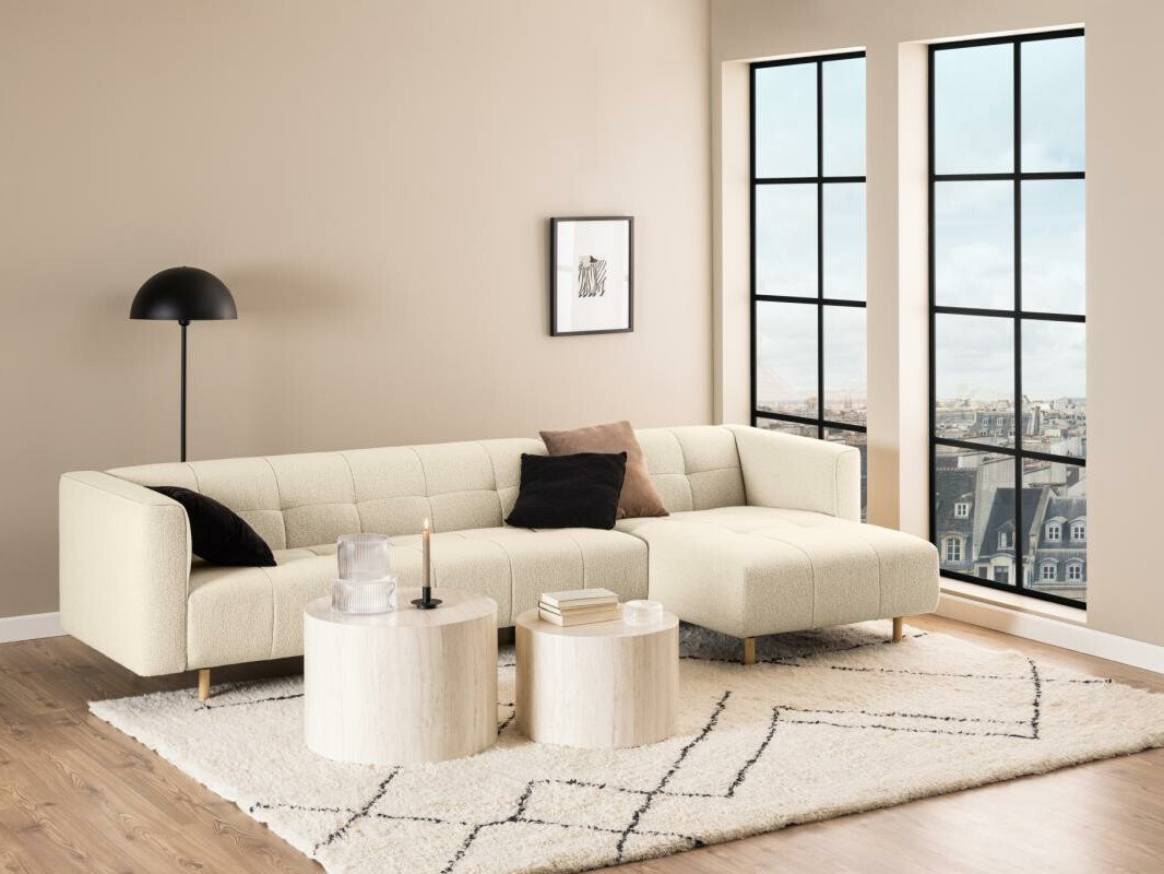 Conjunto mesa de centro Norsica 800 (Beige)