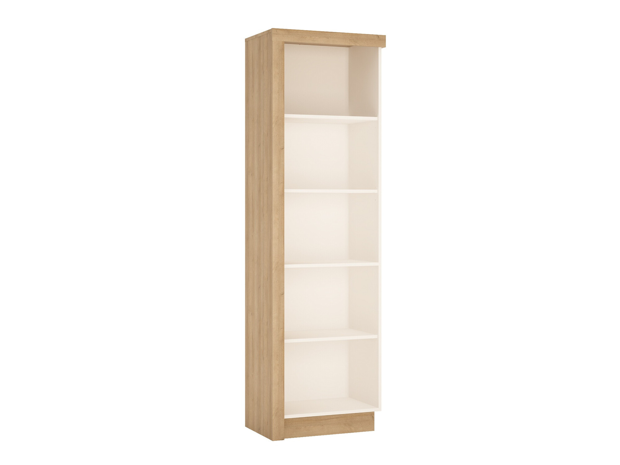 Estantería Feldeli 129 (Blanco + Roble)