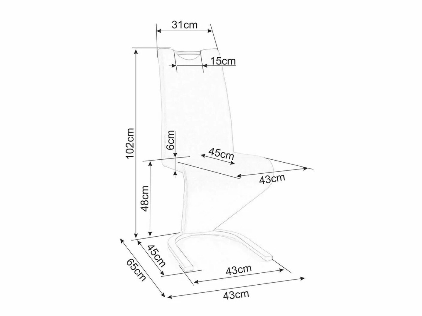 Silla Detroit 403 (Verde)