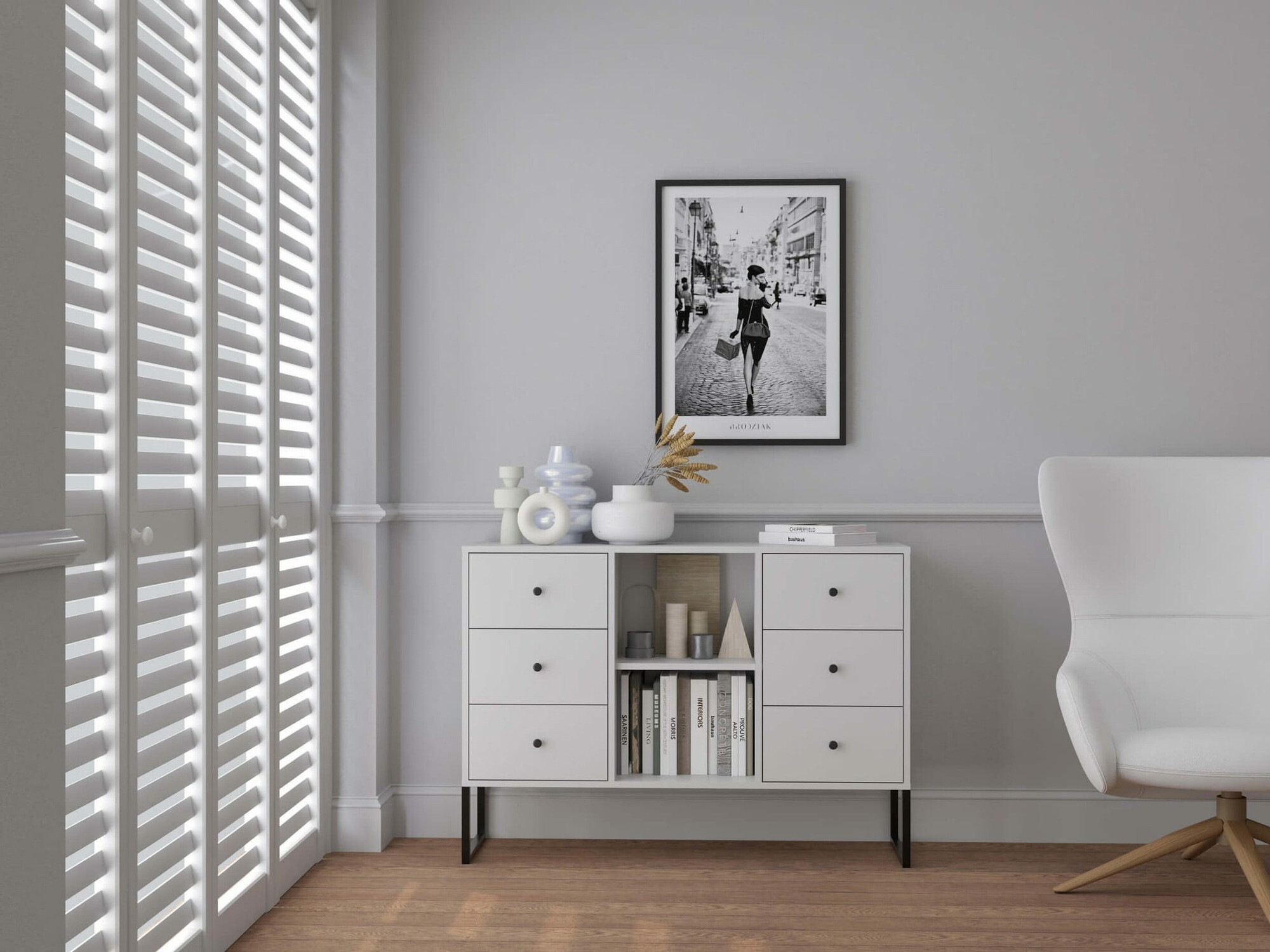 Cómoda Dalferi 104 (Blanco)