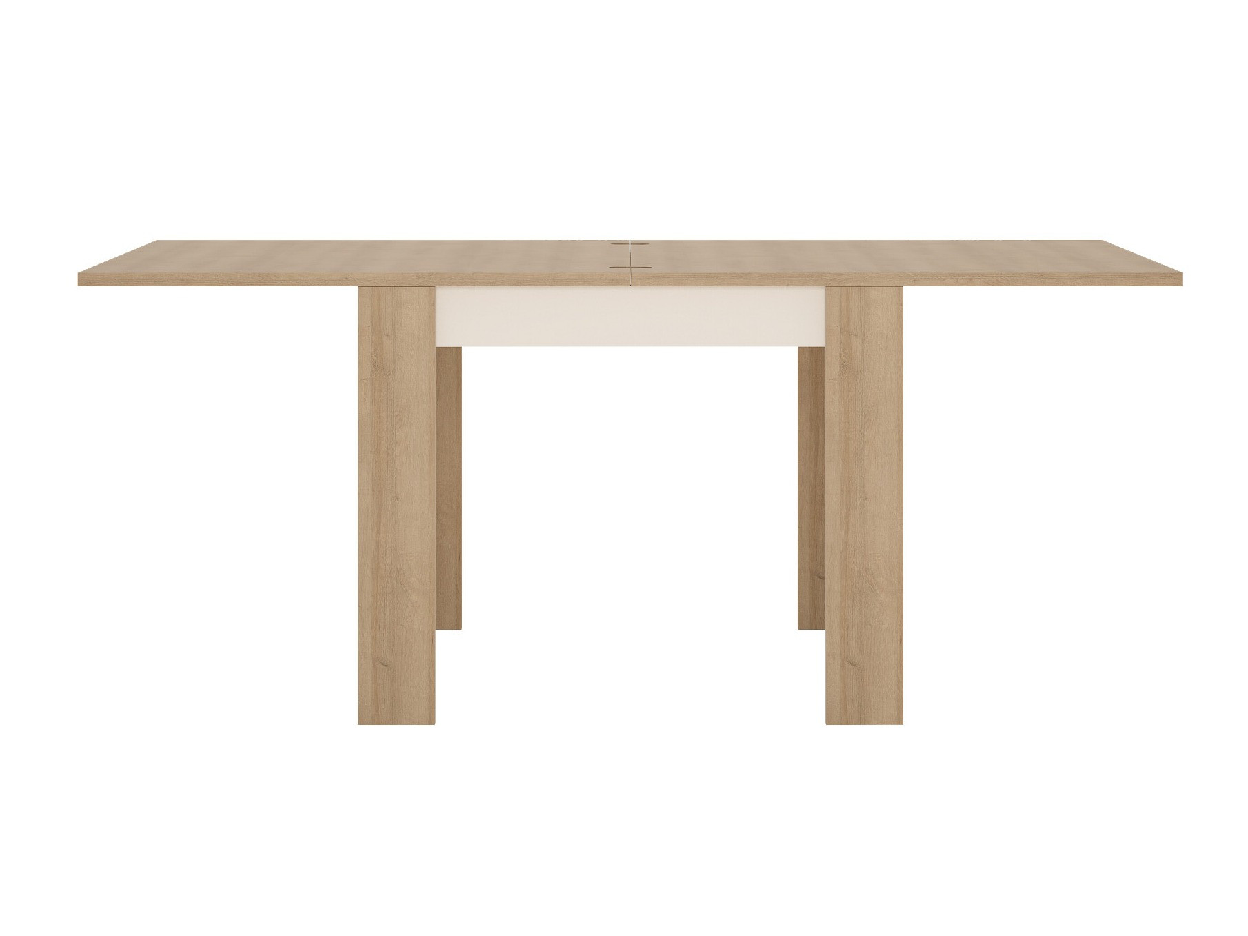 Mesa Feldeli 110 (Riviera roble + Blanco)