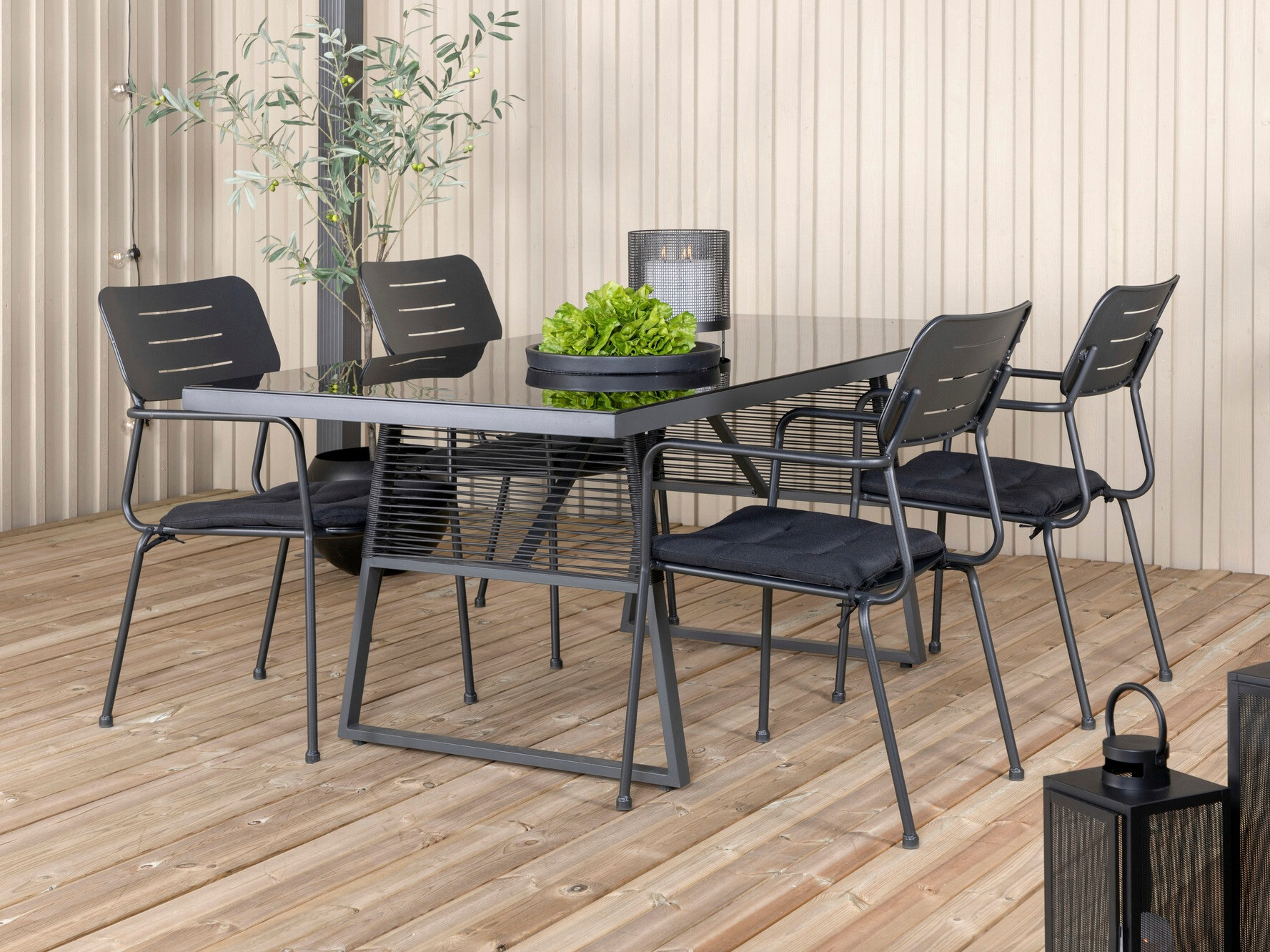 Conjunto de mesa y sillas Dallas 3152