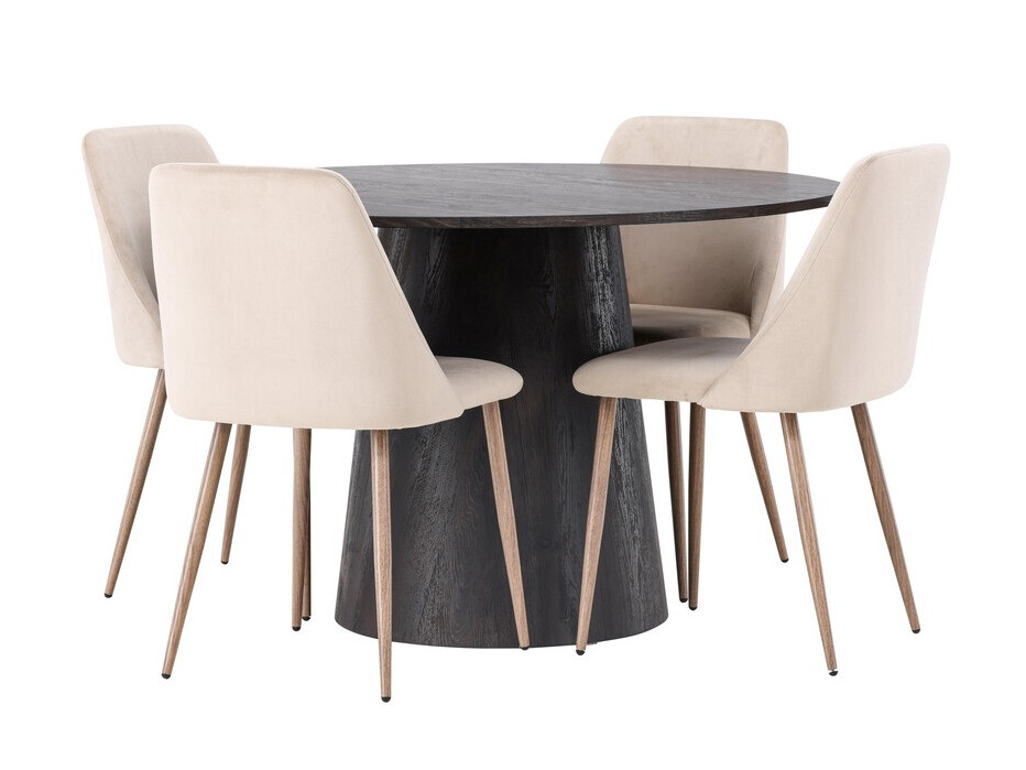 Conjunto de mesas y sillas para comedor Dallas 4423