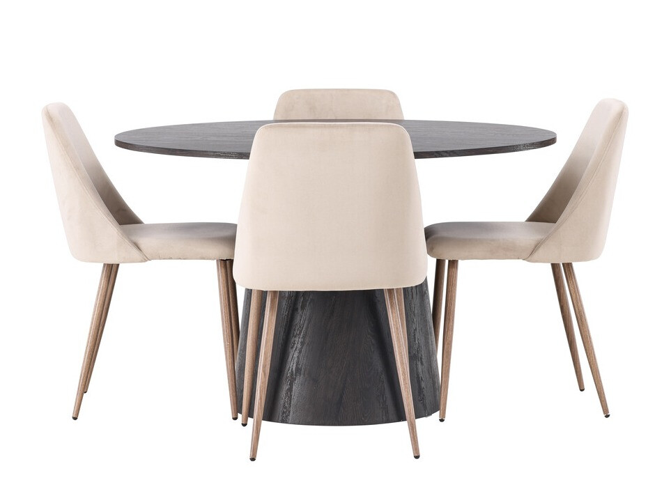 Conjunto de mesas y sillas para comedor Dallas 4423