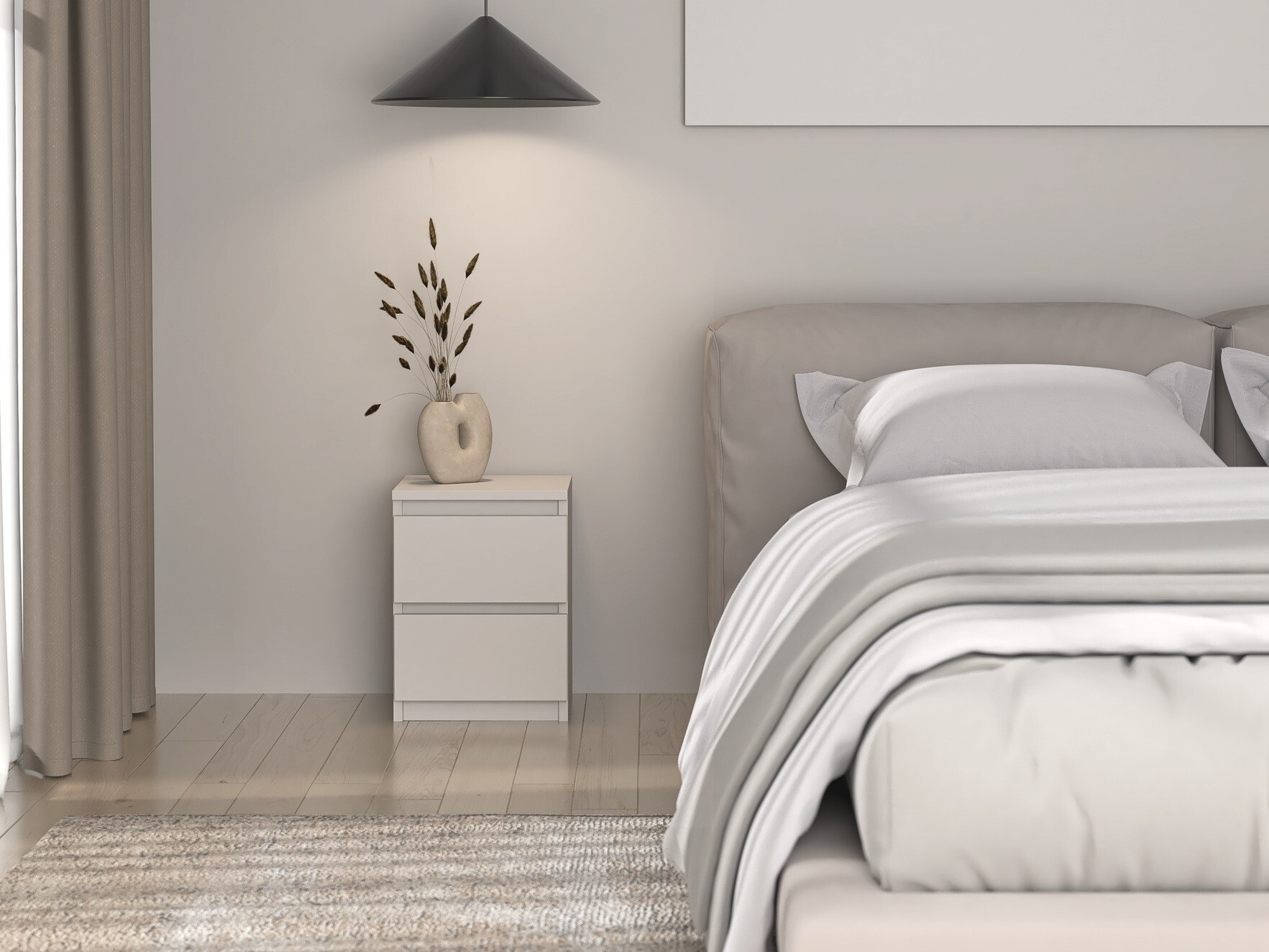 Mesilla de noche Elbvelu 107 (Cachemira)