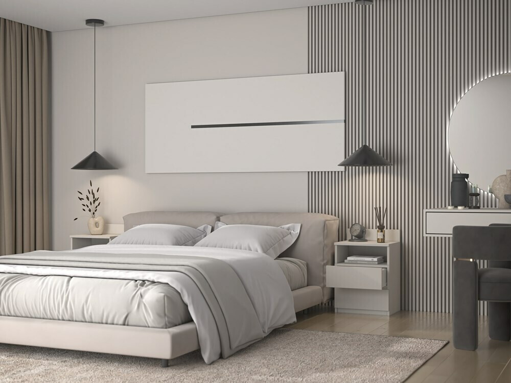 Mesilla de noche Elbvelu 119 (Cachemira)