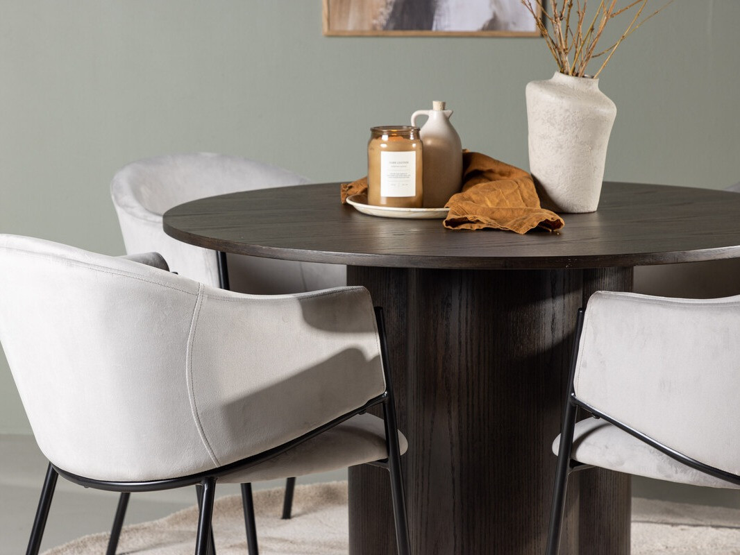 Conjunto de comedor Dallas 4440 (Nuez oscura)