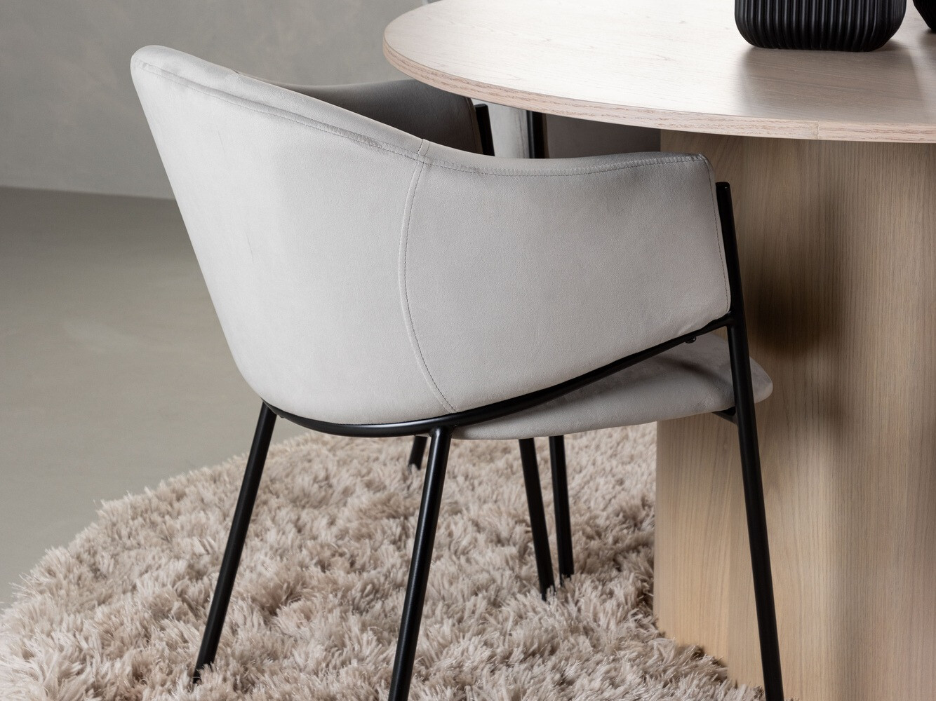 Conjunto de mesas y sillas para comedor Dallas 4440 (Luminoso madera)