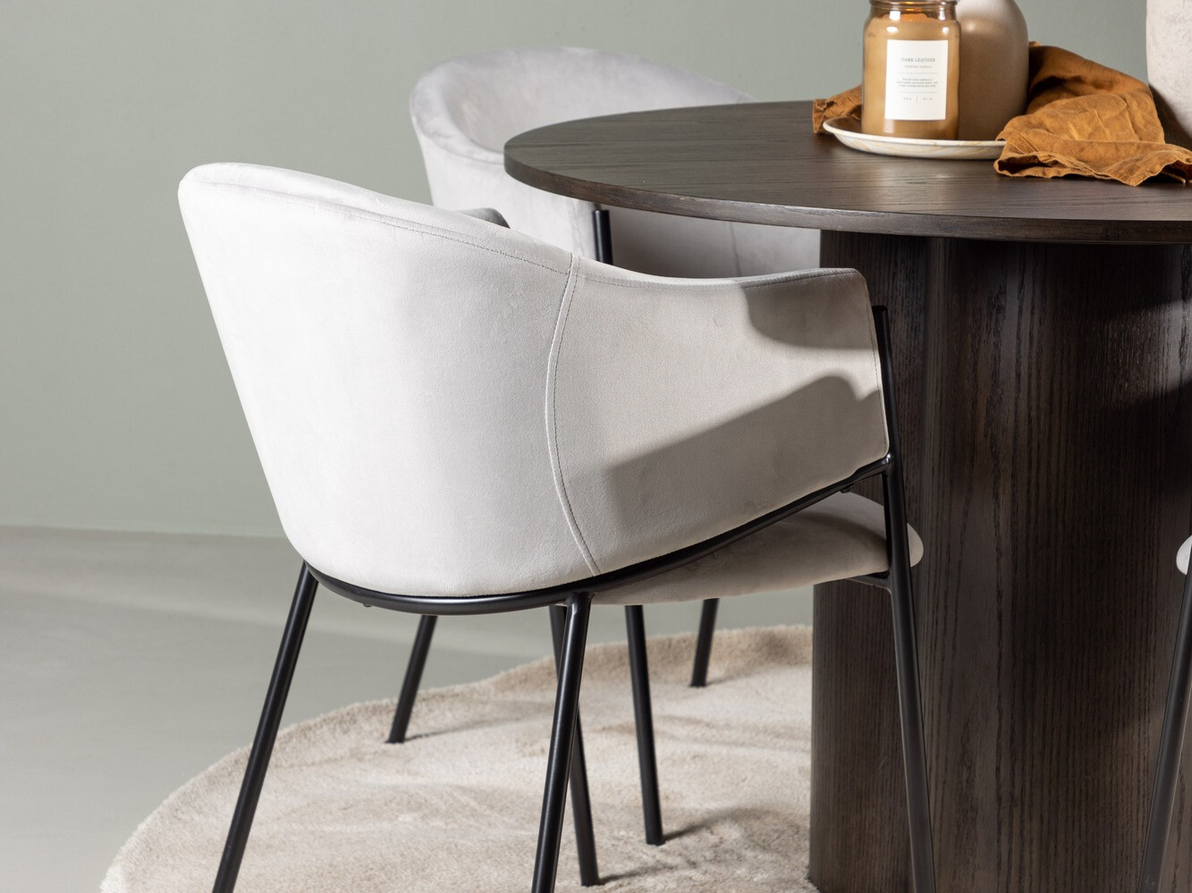 Conjunto de mesas y sillas para comedor Dallas 4440