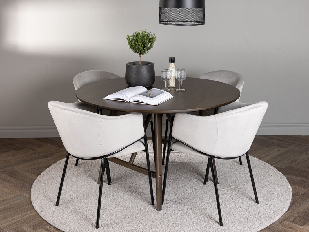 Conjunto de mesas y sillas para comedor Dallas 4441