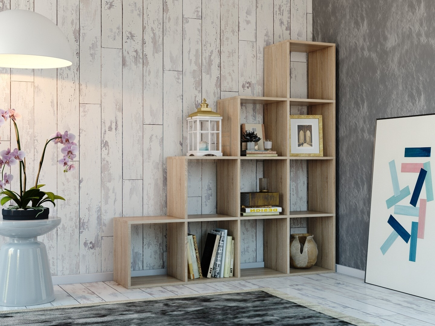 Estantería Mandeville 233 (Roble Sonoma)