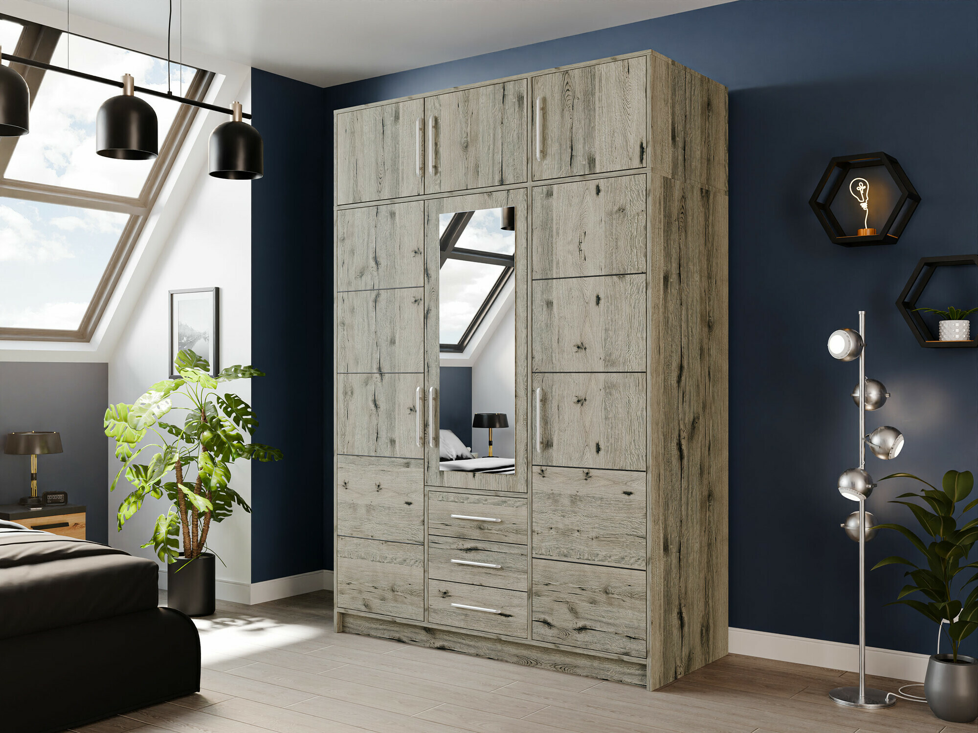 Armario Dortivu 153 (Roble wellington)