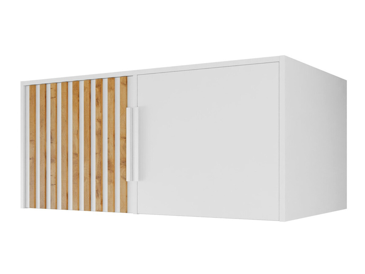 Aparador Collis (Blanco + Roble wotan)