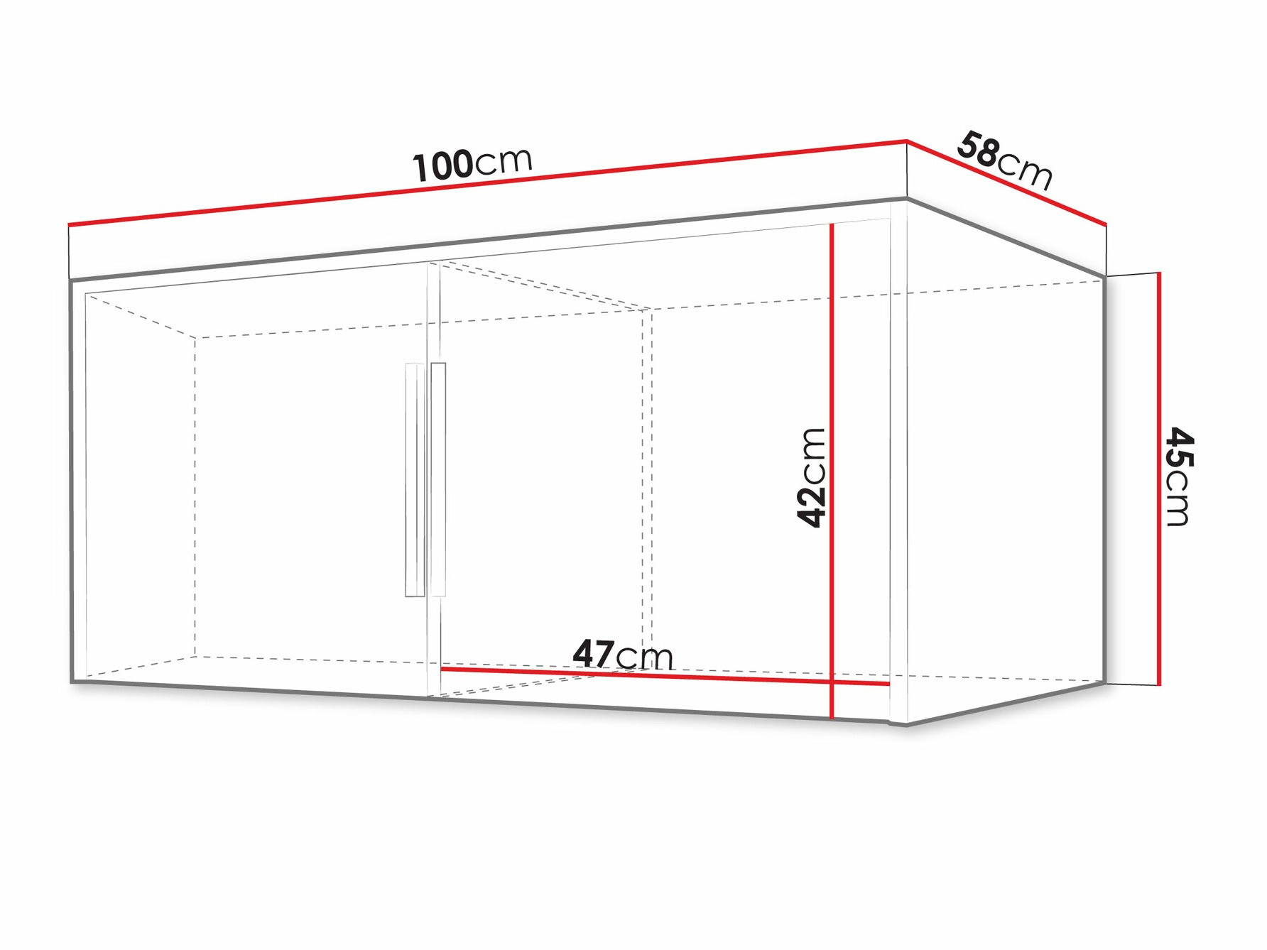 Aparador Collis (Blanco + Roble wotan)