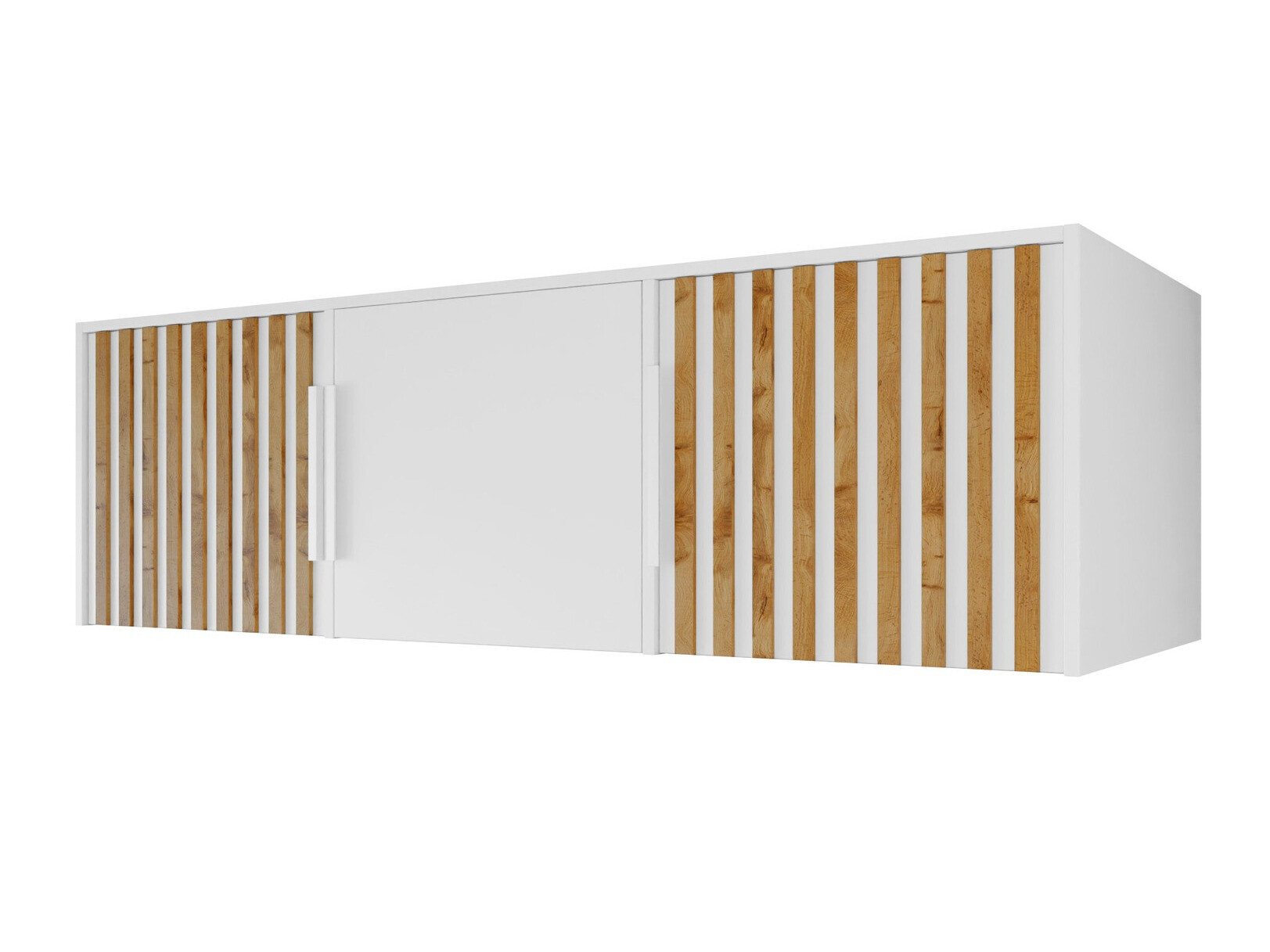 Aparador Collis I (Blanco + Roble wotan)