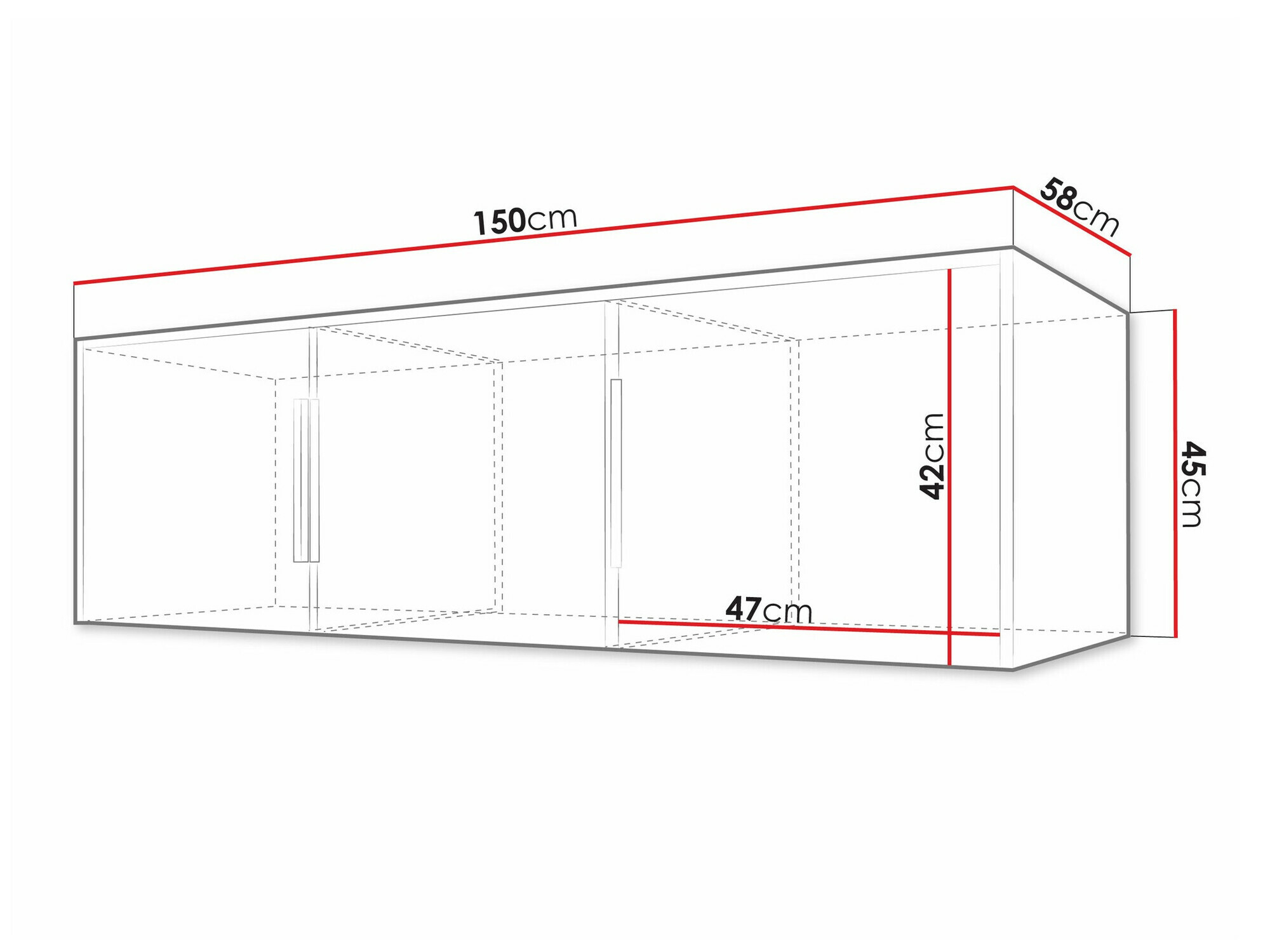 Armario Collis I (Roble wotan + Negro)