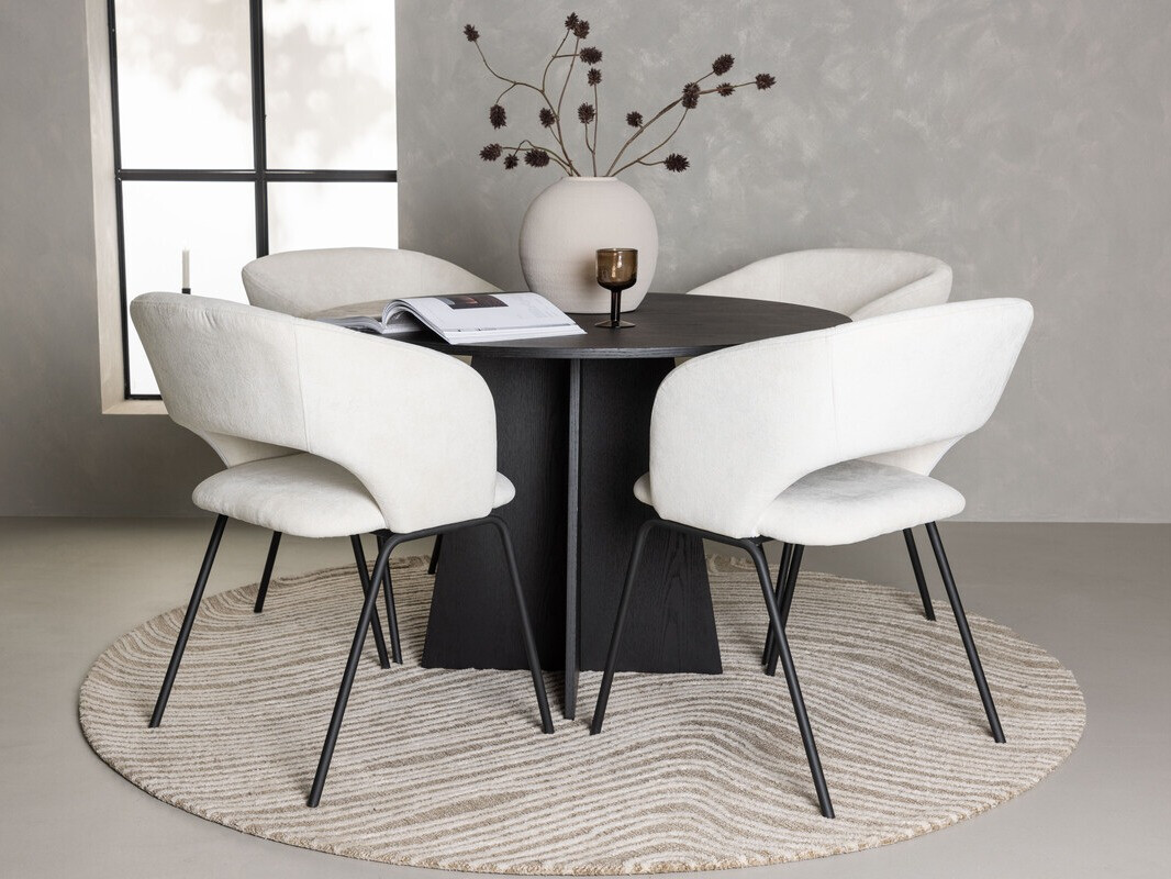 Conjunto de mesas y sillas para comedor Dallas 4455