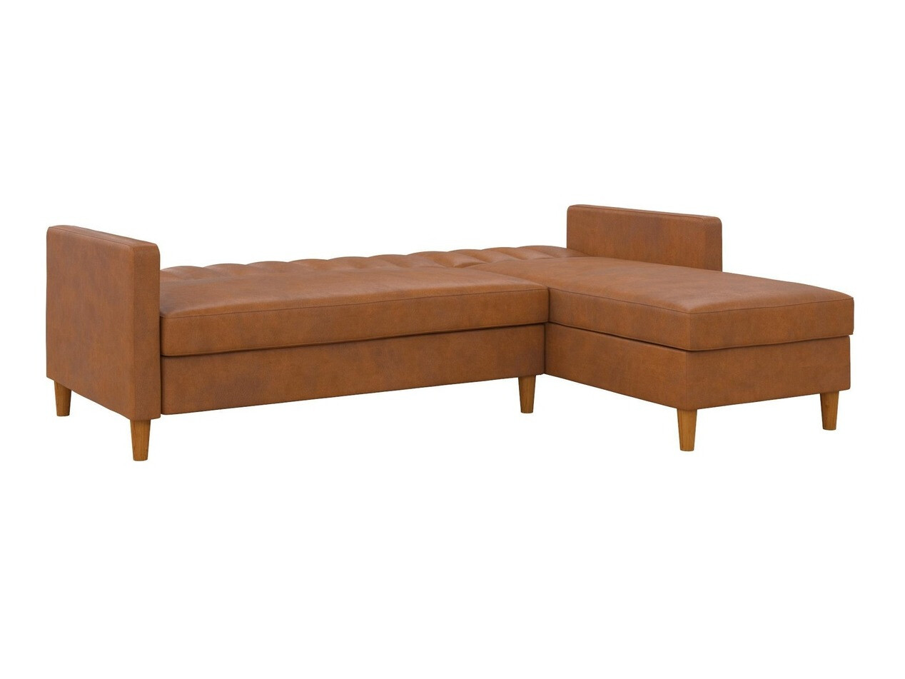 Sofá rinconero Tulsa 108 (Marrón)