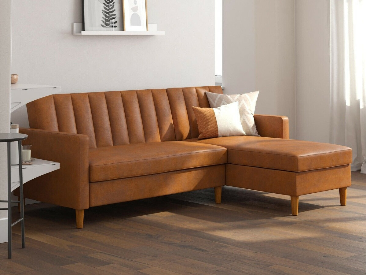 Sofá rinconero Tulsa 108 (Marrón)