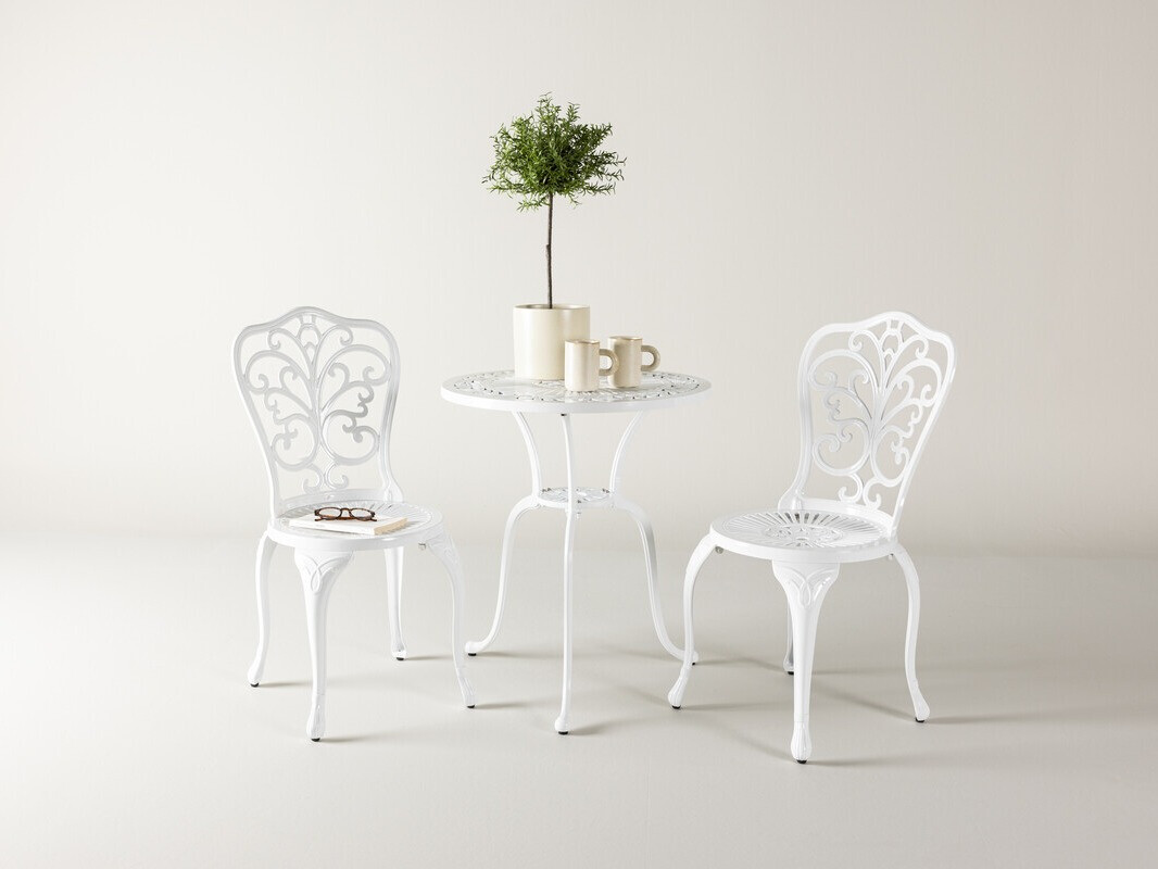 Conjunto de terraza Dallas 4462 (Blanco)