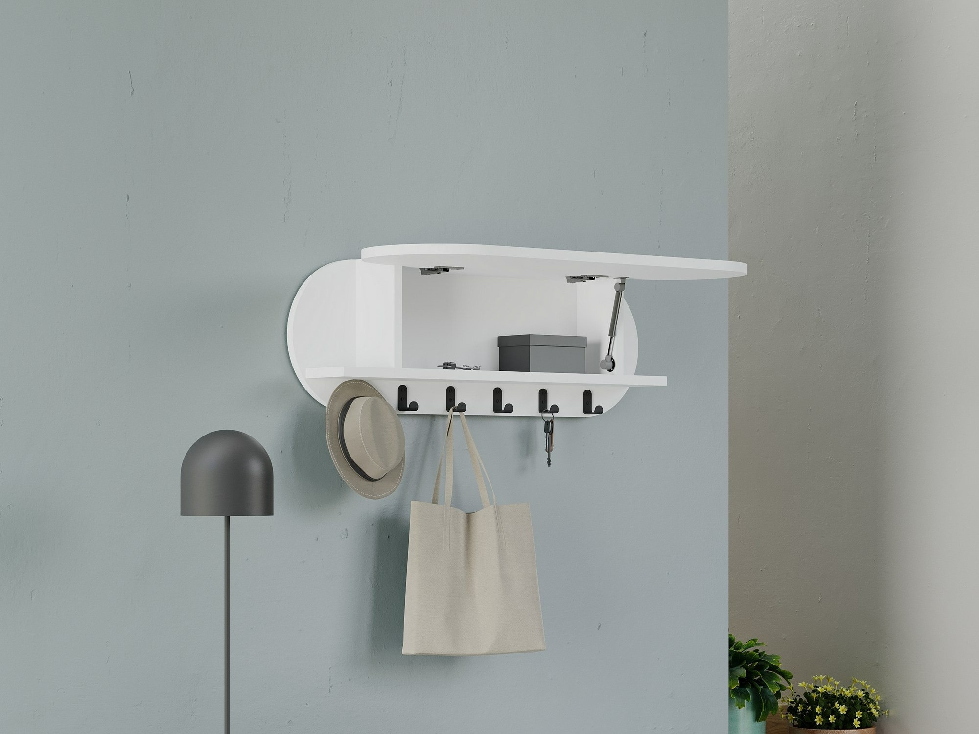 Perchero Kailua 2144 (Blanco)