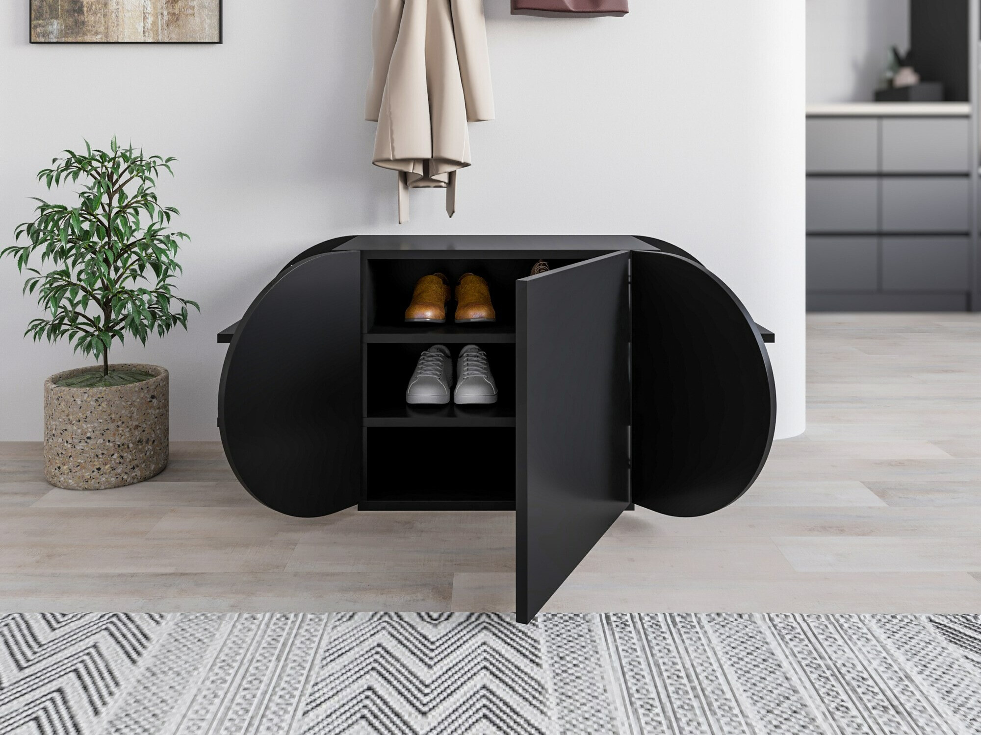 Zapatero Kailua 2145 (Negro)