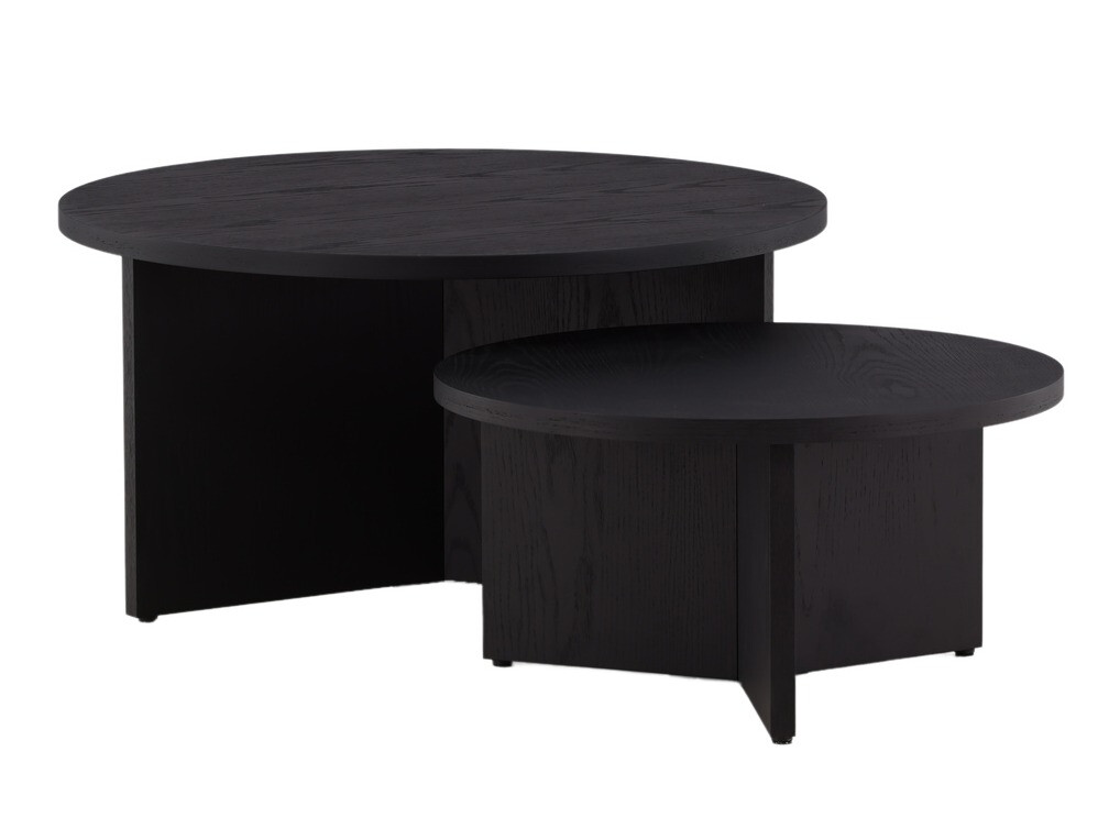 Conjunto mesa de centro Dallas 4475 (Negro)