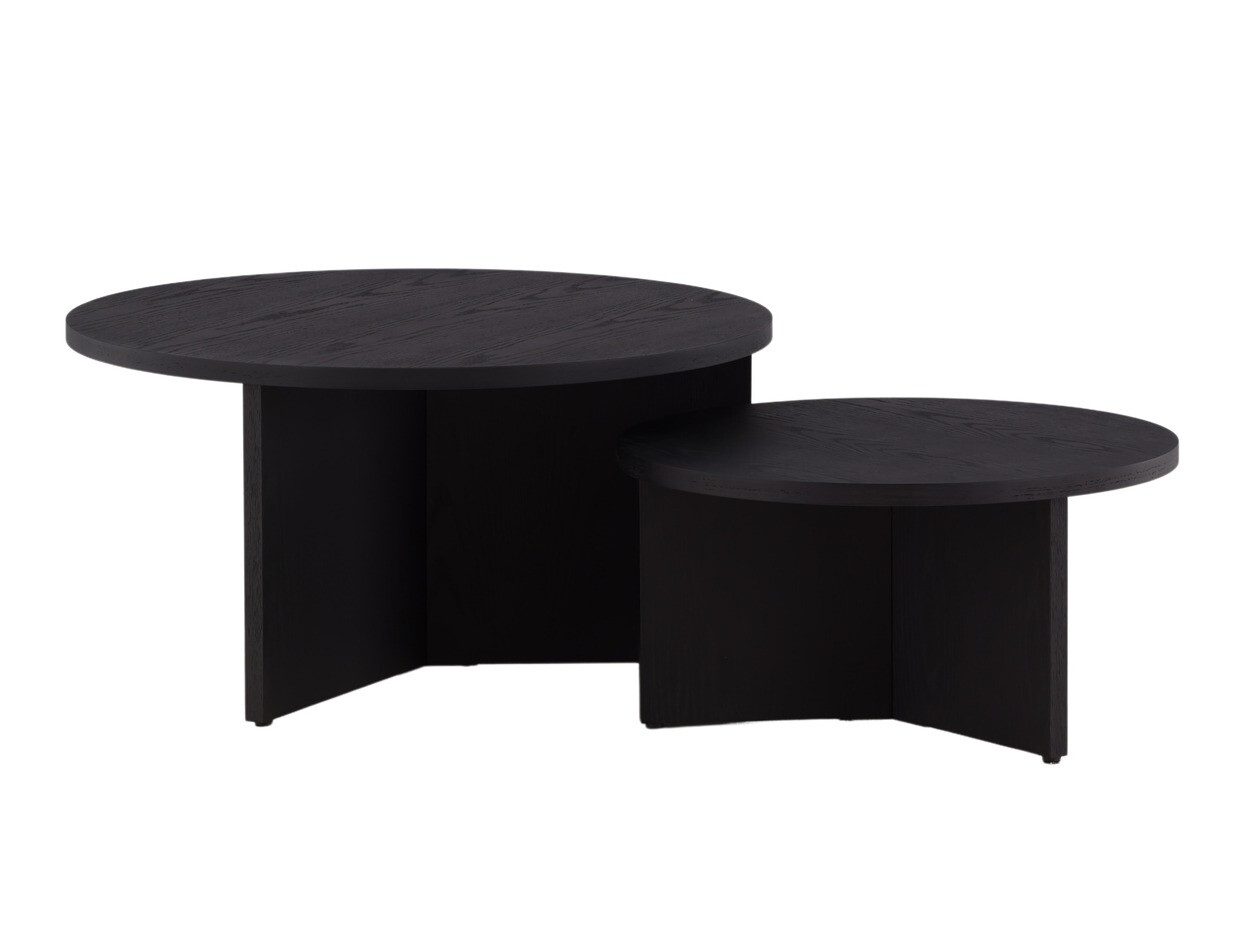 Conjunto mesa de centro Dallas 4475 (Negro)