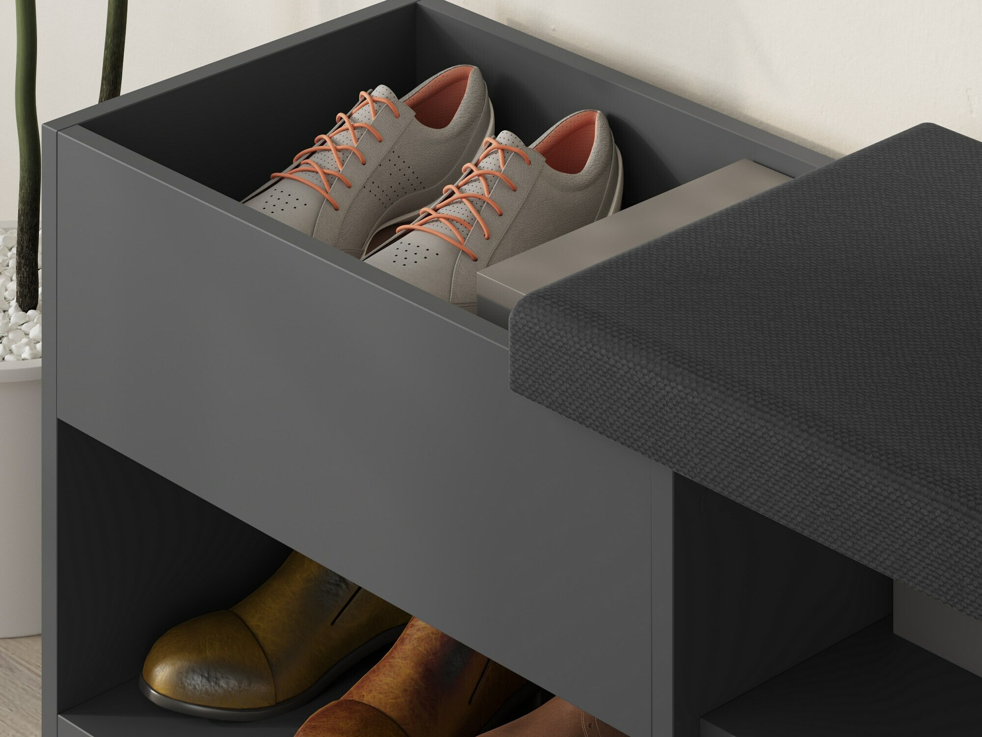 Zapatero Kailua 2146 (Antracita)