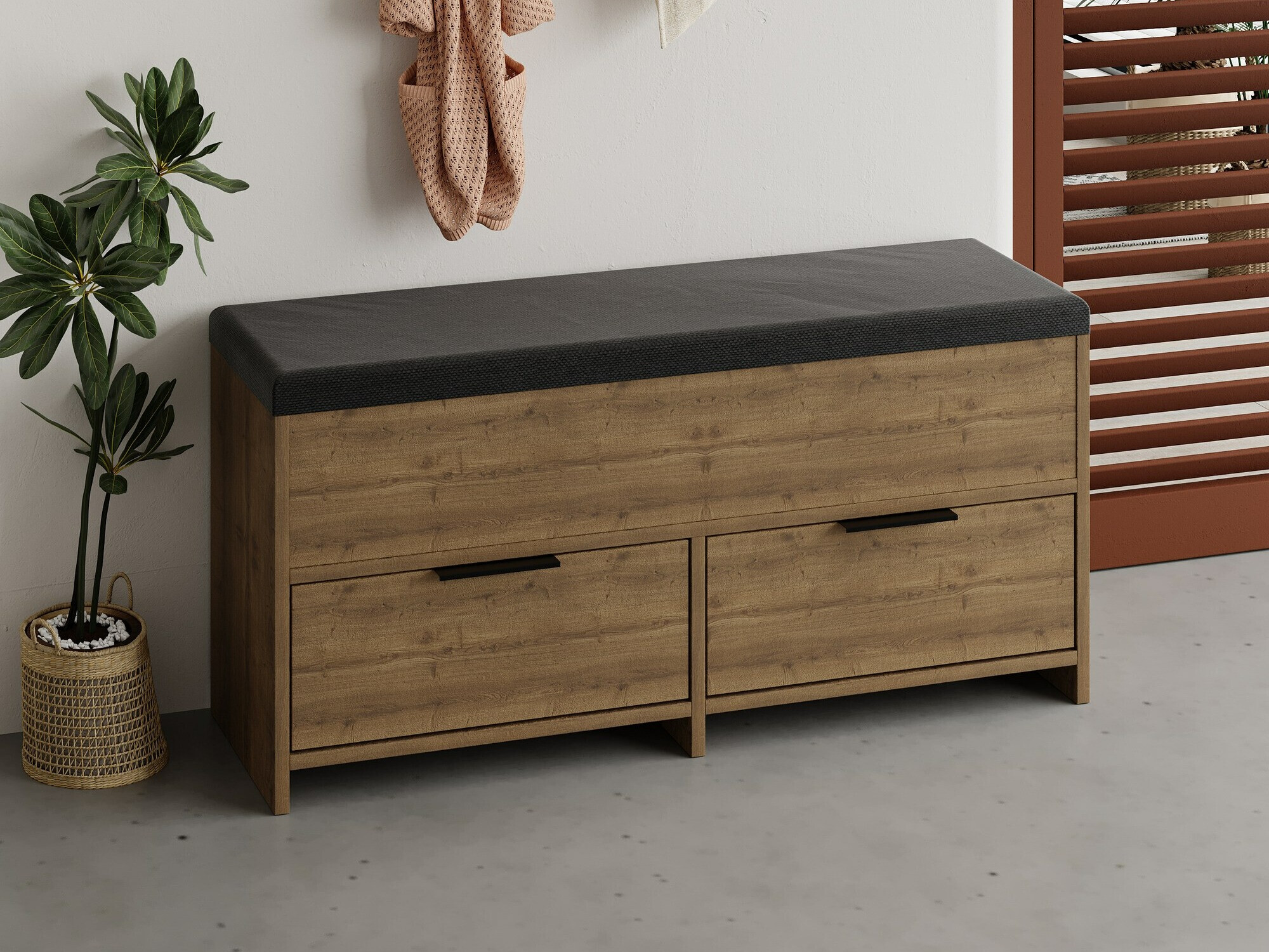 Zapatero Kailua 2149 (Madera oscura)