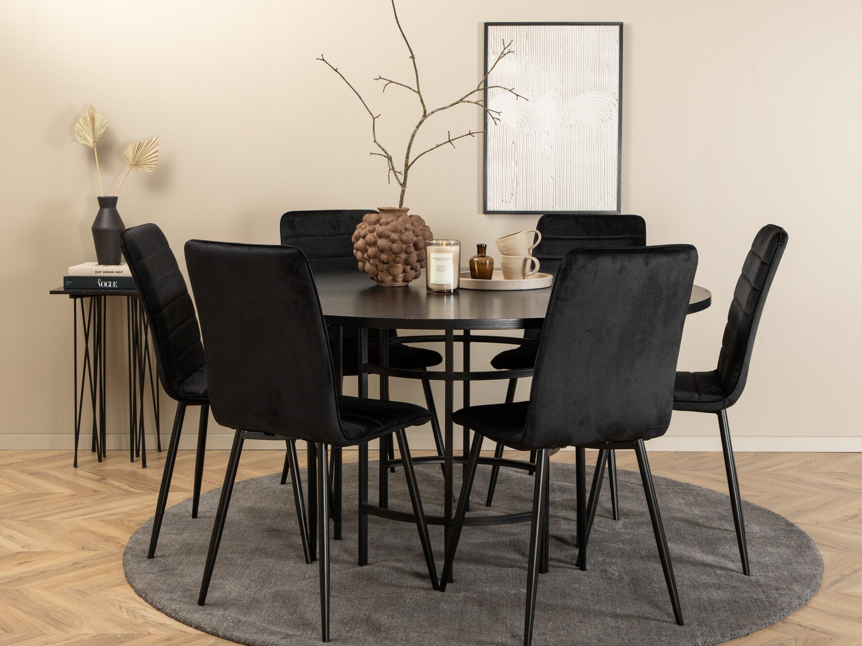 Conjunto de mesas y sillas para comedor Dallas 2345