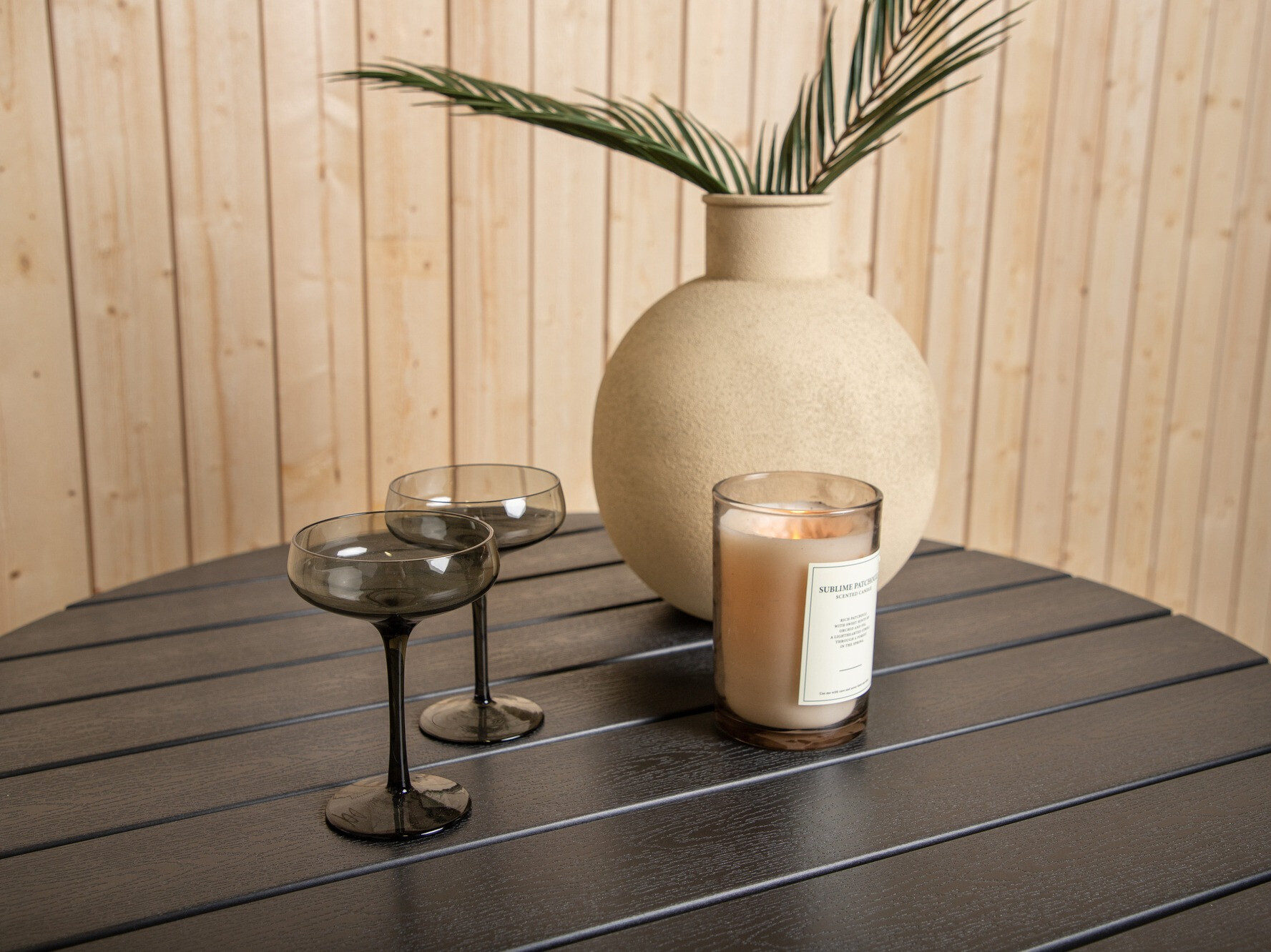 Mesa para exterior Dallas 2463 (Negro)