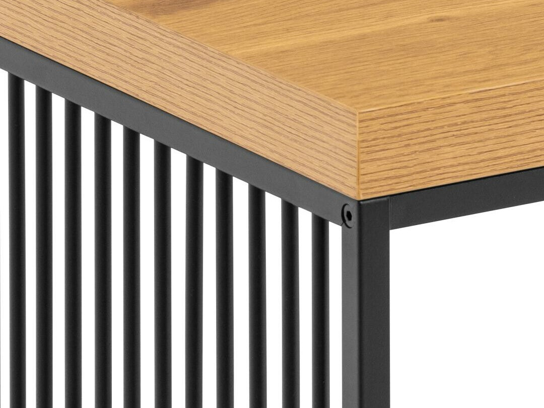 Mesa auxiliar Norsica 634 (Roble + Negro)