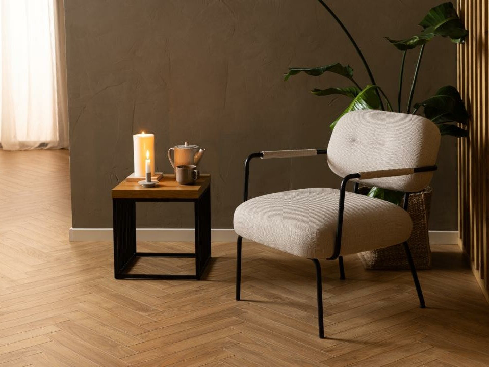 Mesa auxiliar Norsica 634 (Roble + Negro)