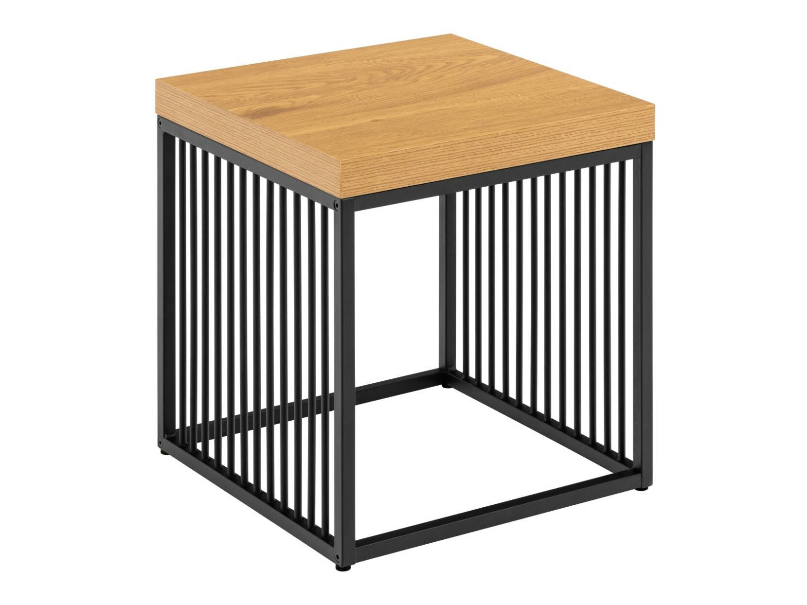 Mesa auxiliar Norsica Livevai 102 (Roble + Negro)