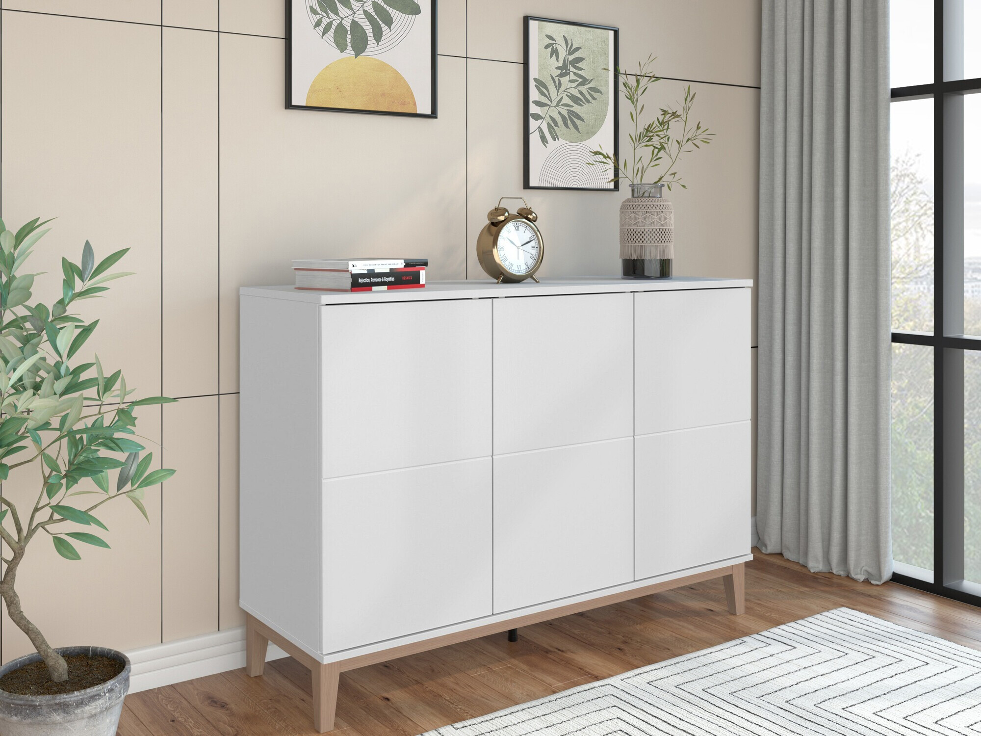 Aparador Felmelo 106 (Blanco)