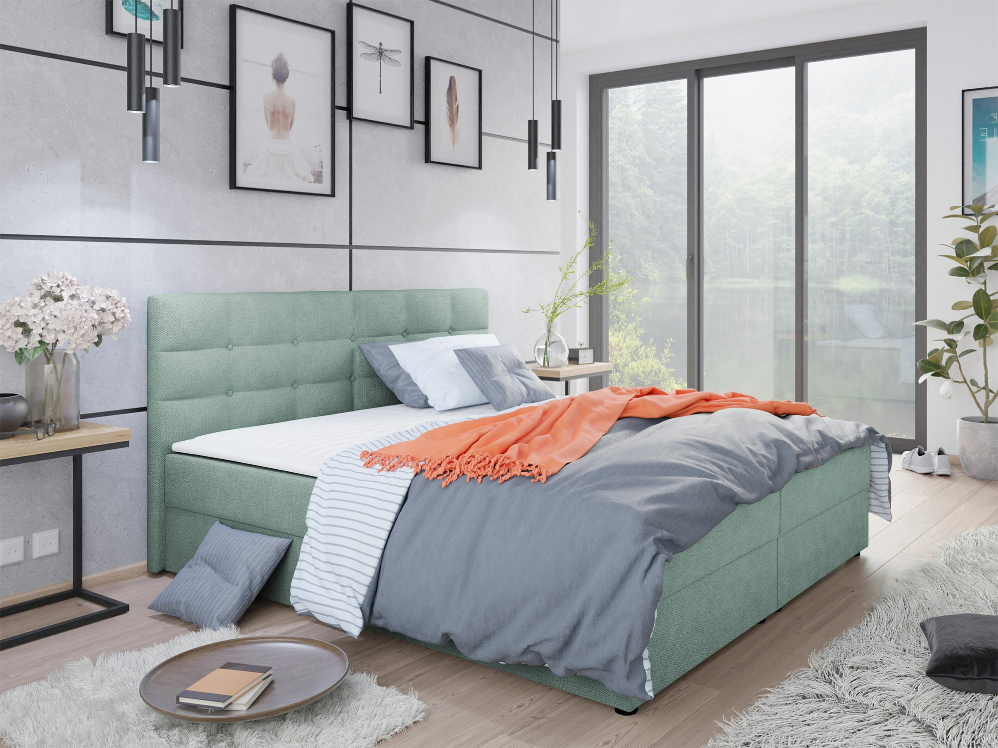 Cama continental Memphis 114 (Rico 18)