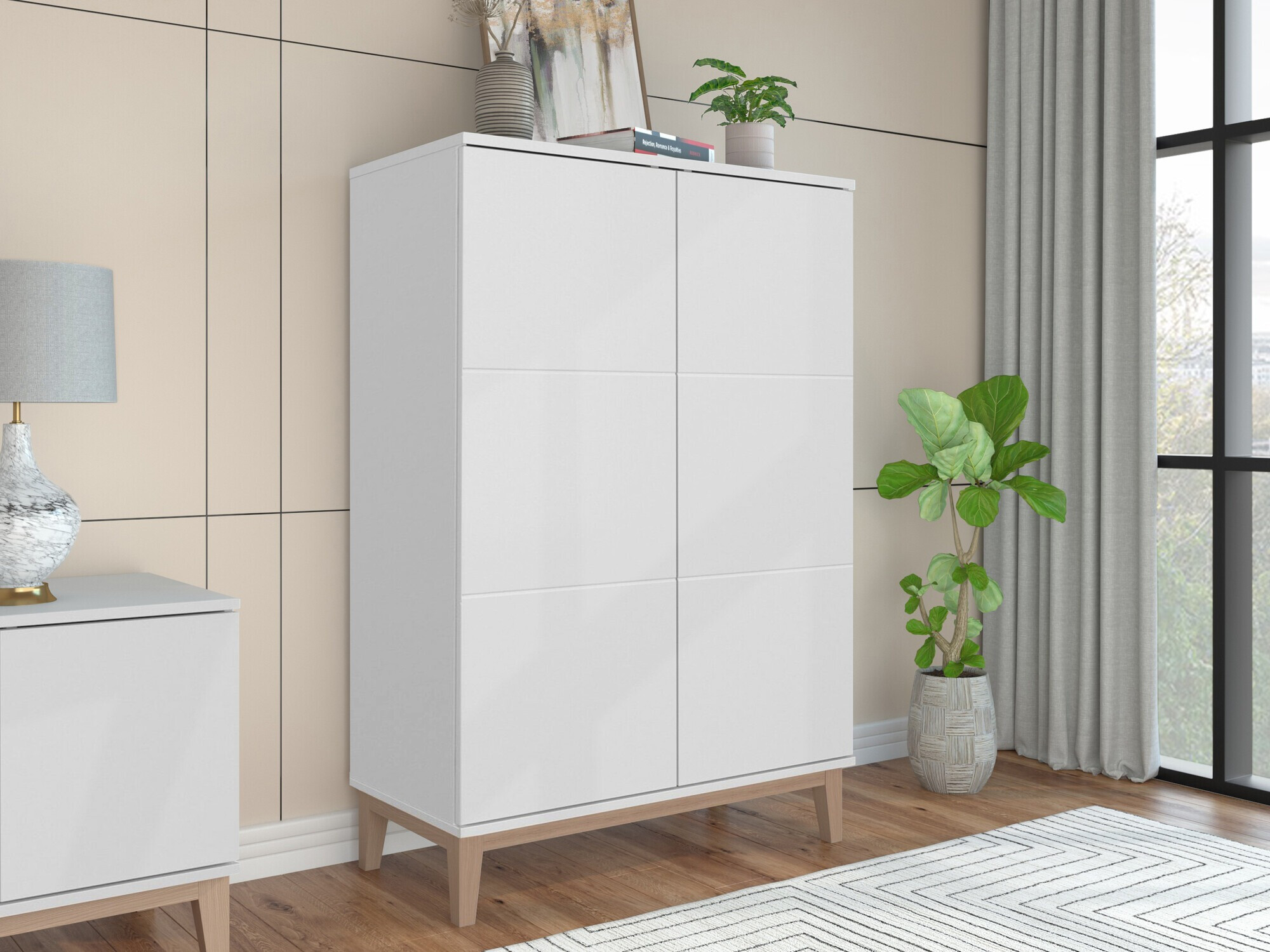 Aparador Felmelo 105 (Blanco)