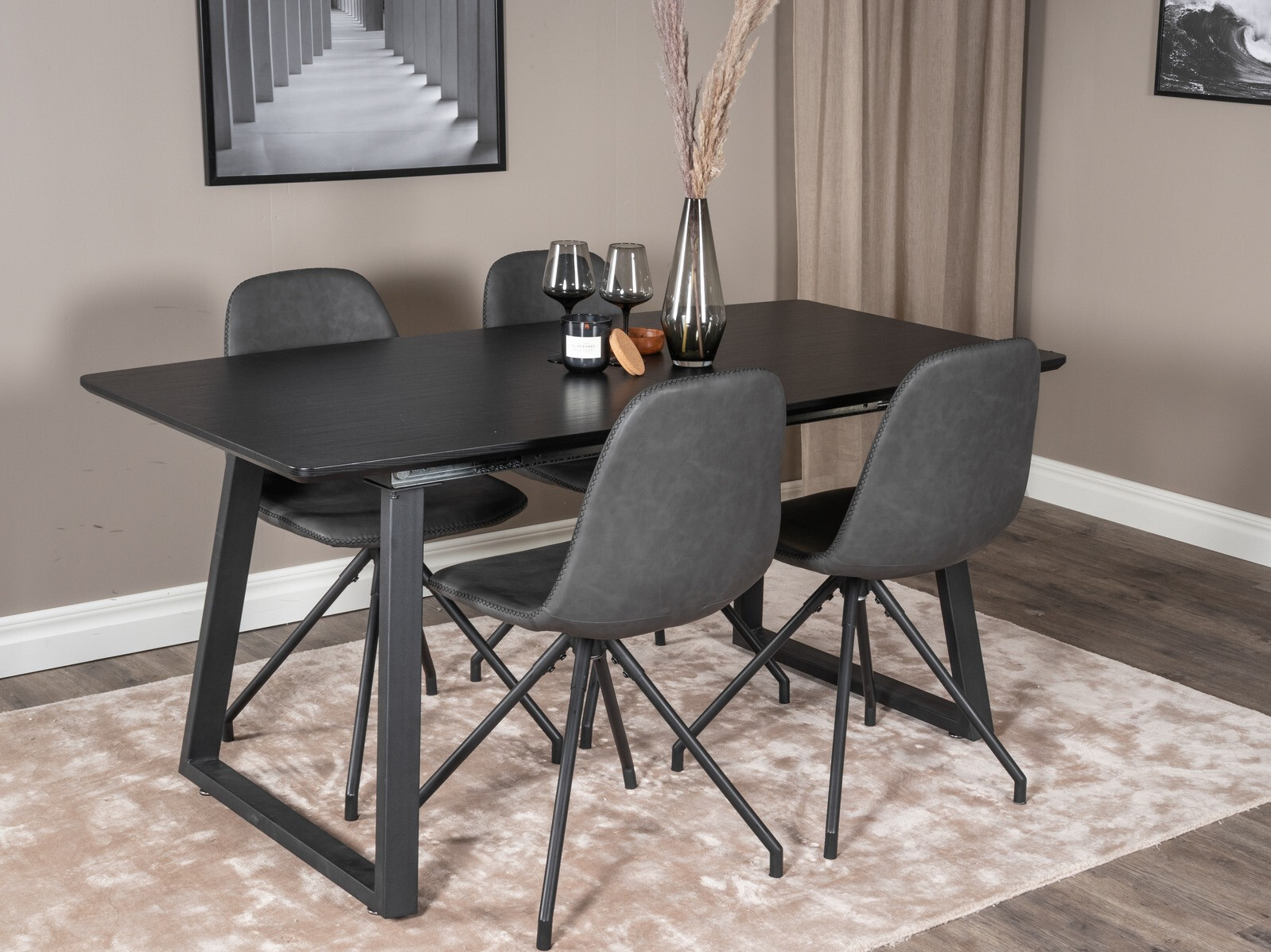 Conjunto de mesas y sillas para comedor Dallas 2004