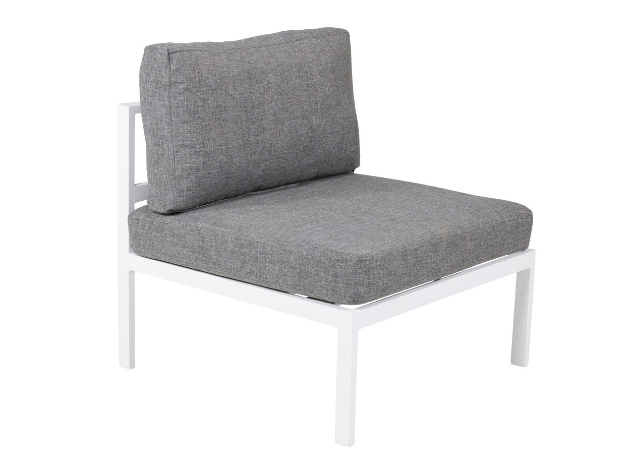 Sillón plara exterior Dallas 766 (Gris + Blanco)