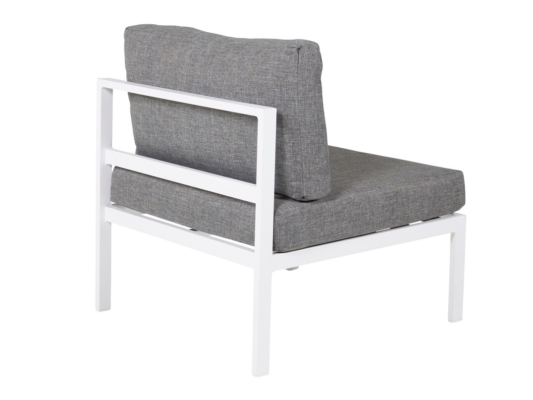 Sillón plara exterior Dallas 766 (Gris + Blanco)
